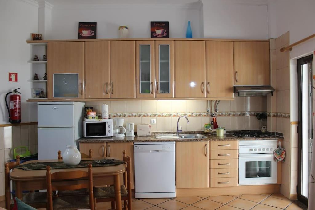 Nice Studio, large Terrace, WITHOUT POOL en Lagos — kitchen