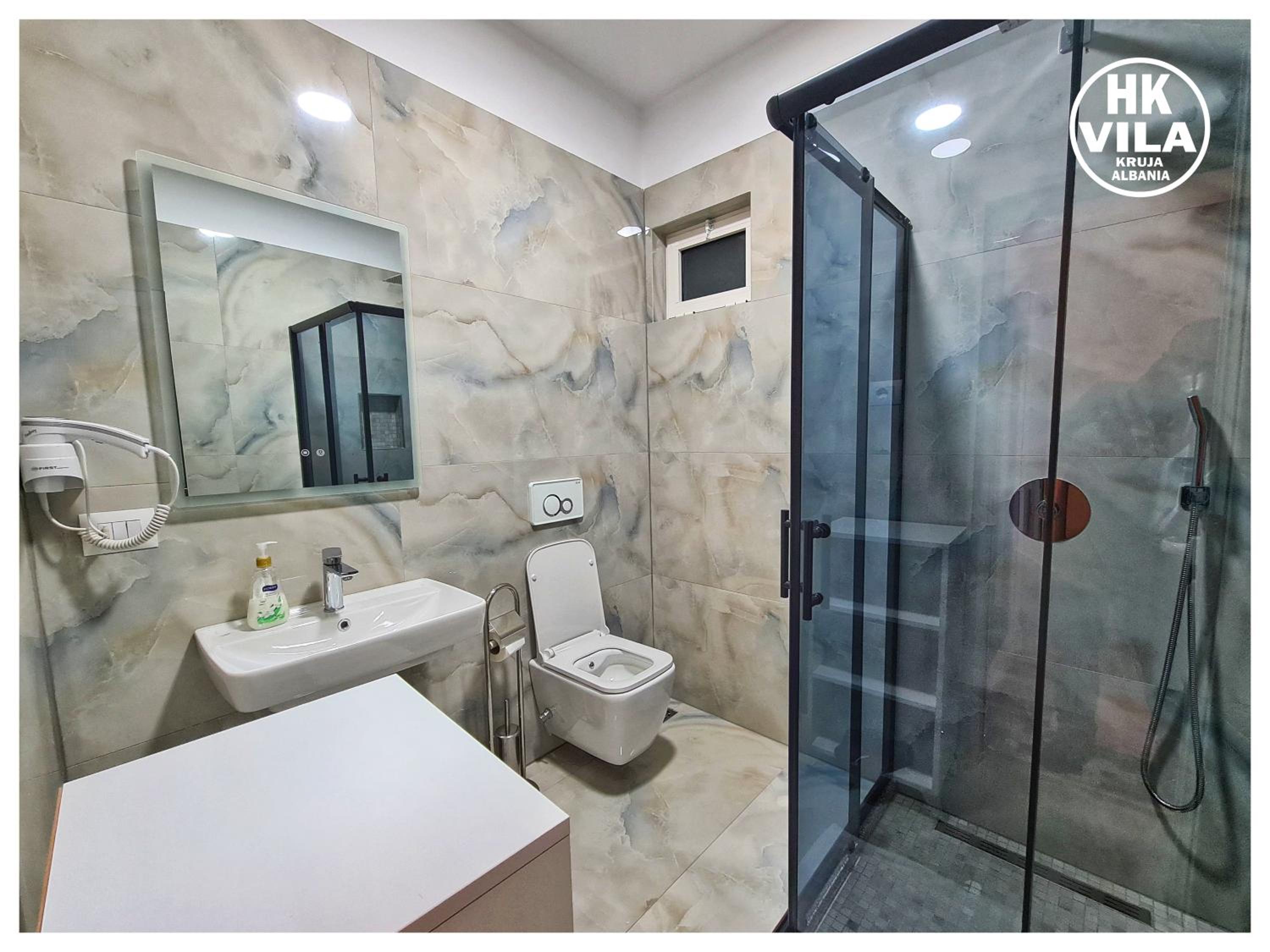 Vila HK is a cozy and welcoming house in the heart of Kruje It offers comfortable accommodation,free public parking nearby,and breakfast included,ensuring 