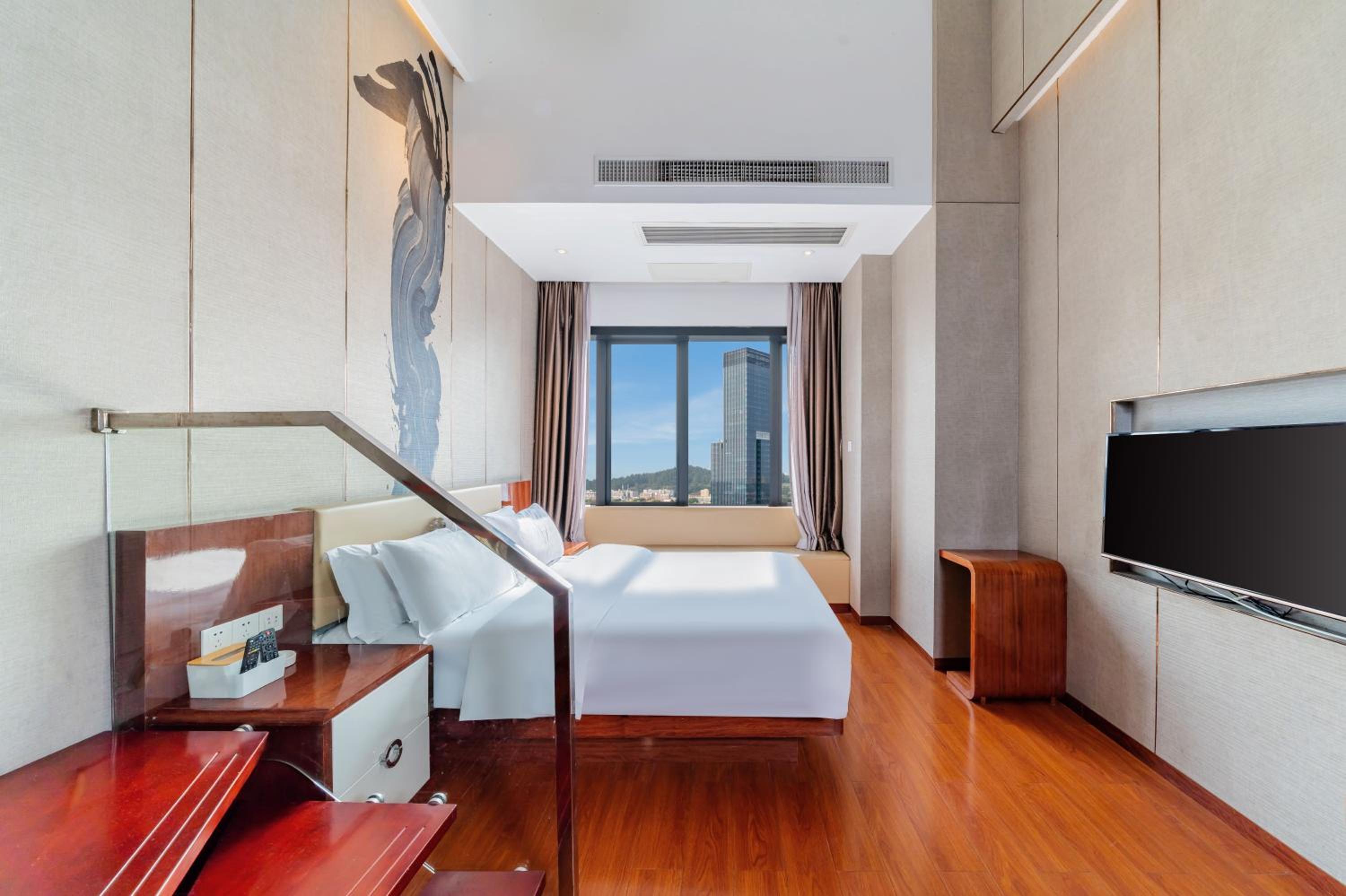 April Fair Duplex Apartment Guangzhou South Railway Station Ao Yuan Yue Shi Dai Branch