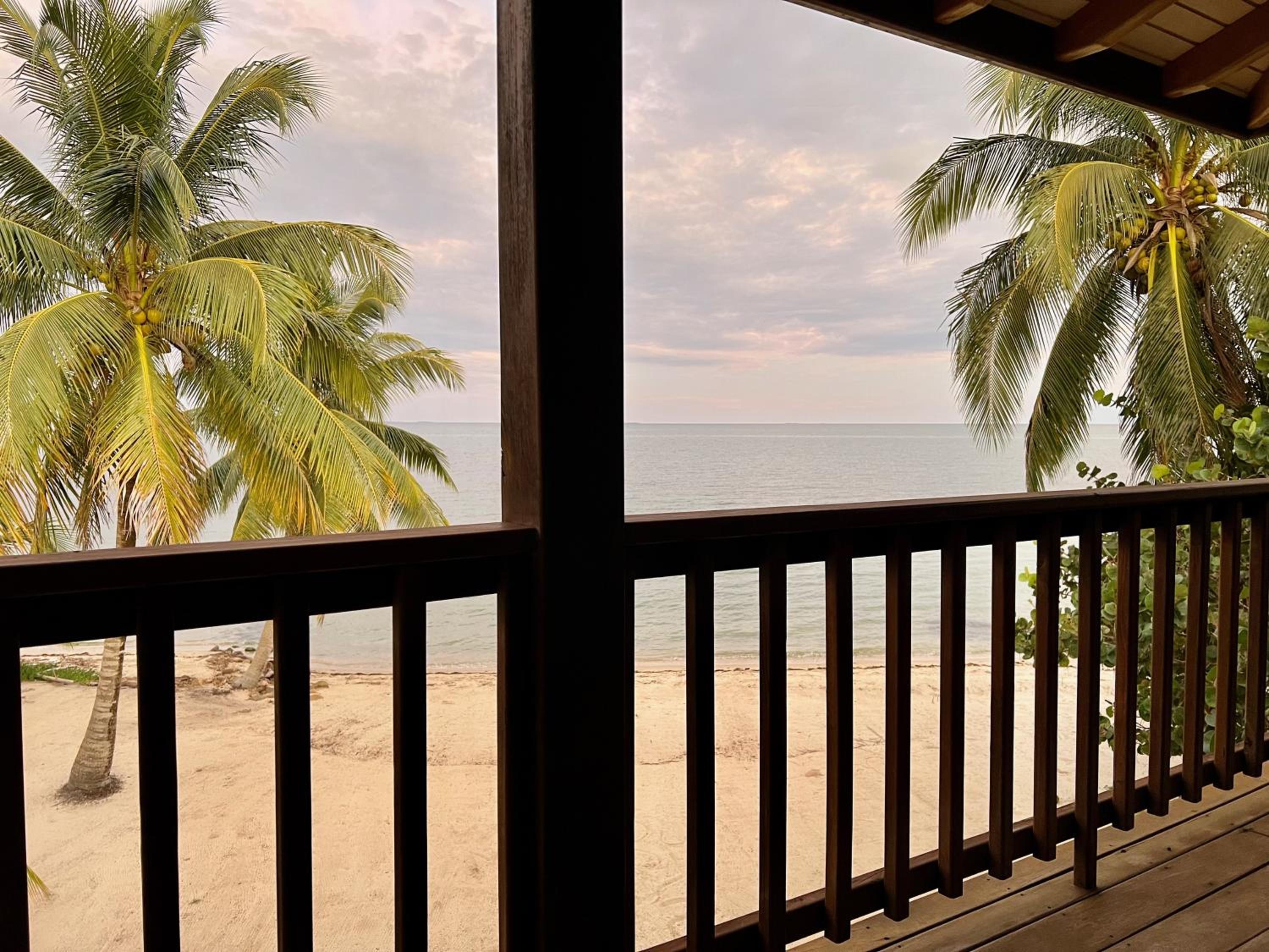 Beachfront Home Kissin' the Caribbean - BELLA SWAY BELIZE