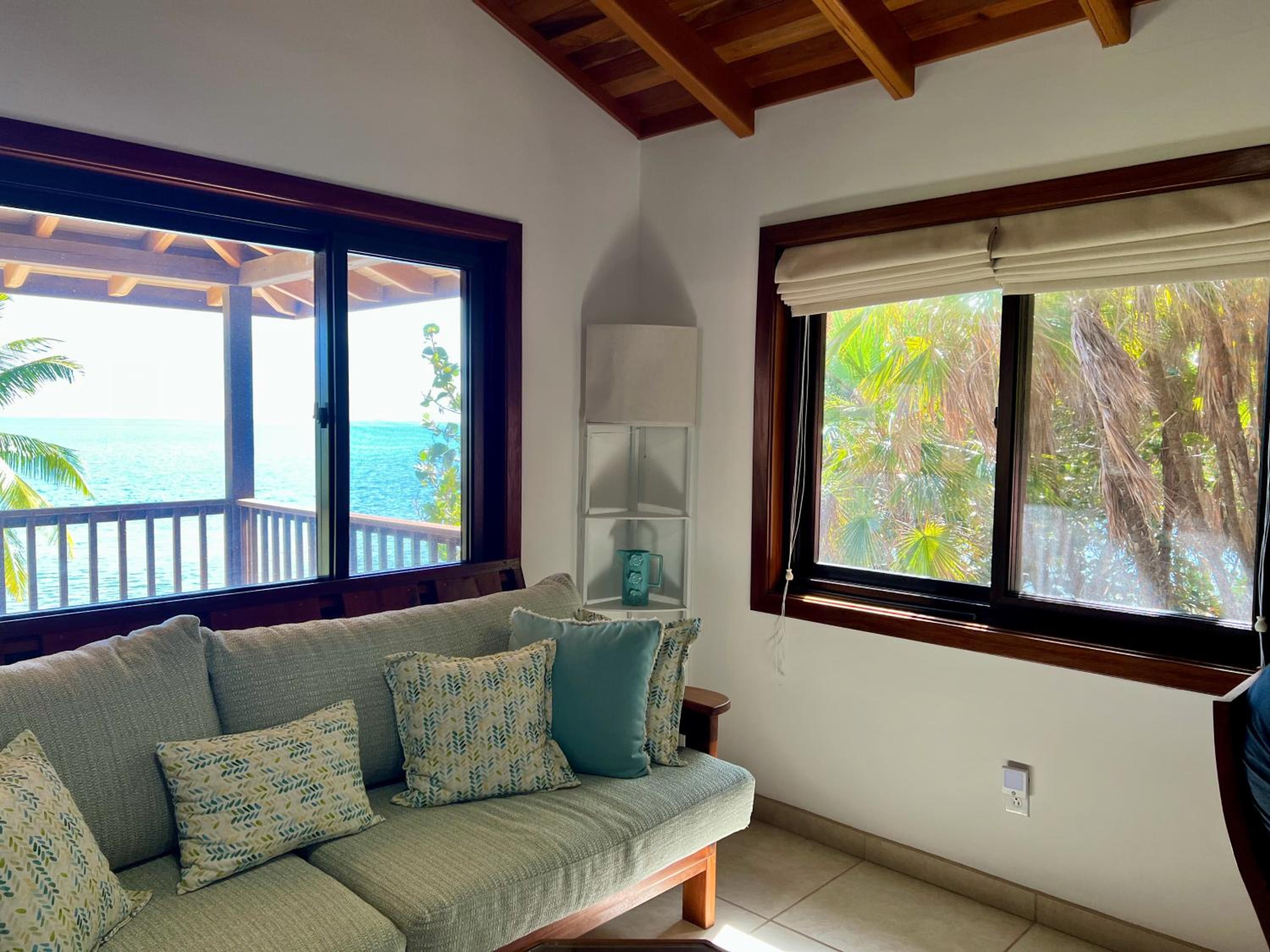 Beachfront Home Kissin' the Caribbean - BELLA SWAY BELIZE