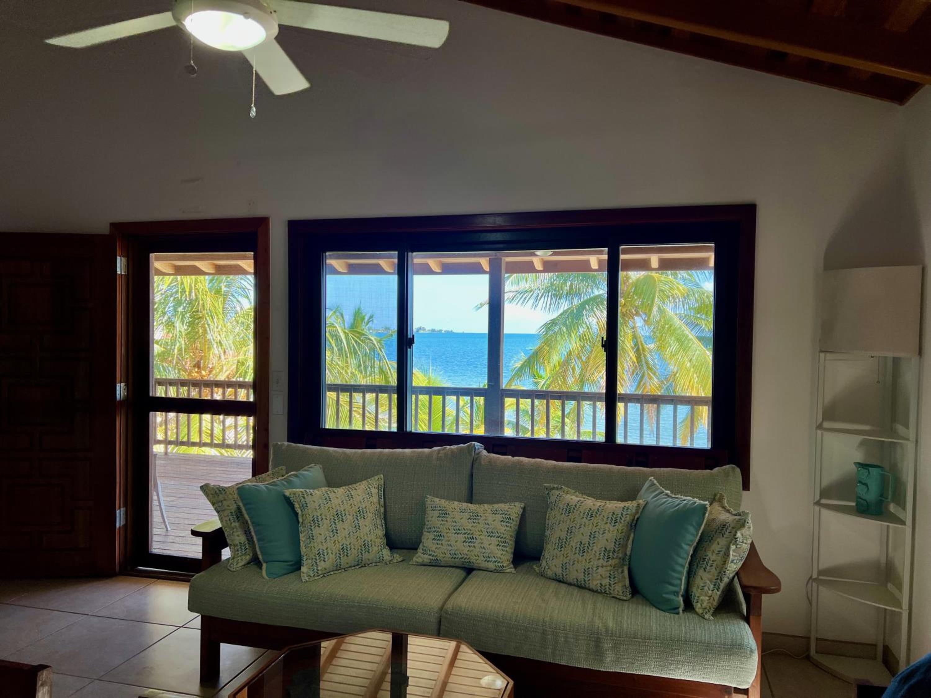 Beachfront Home Kissin' the Caribbean - BELLA SWAY BELIZE