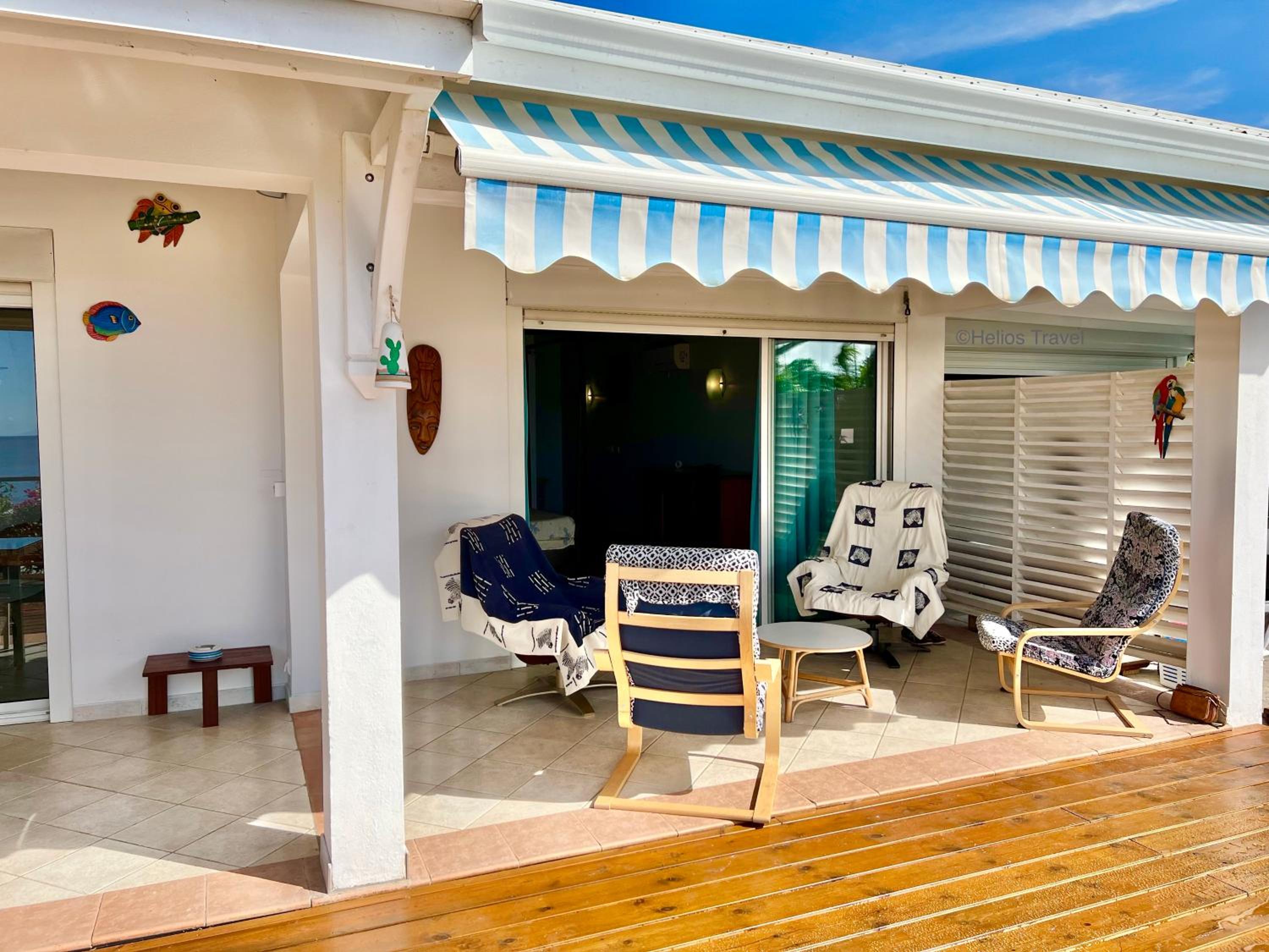 Villa Tramontane. Vue mer. 2 chambres. Ferry Deshaies. view 4
