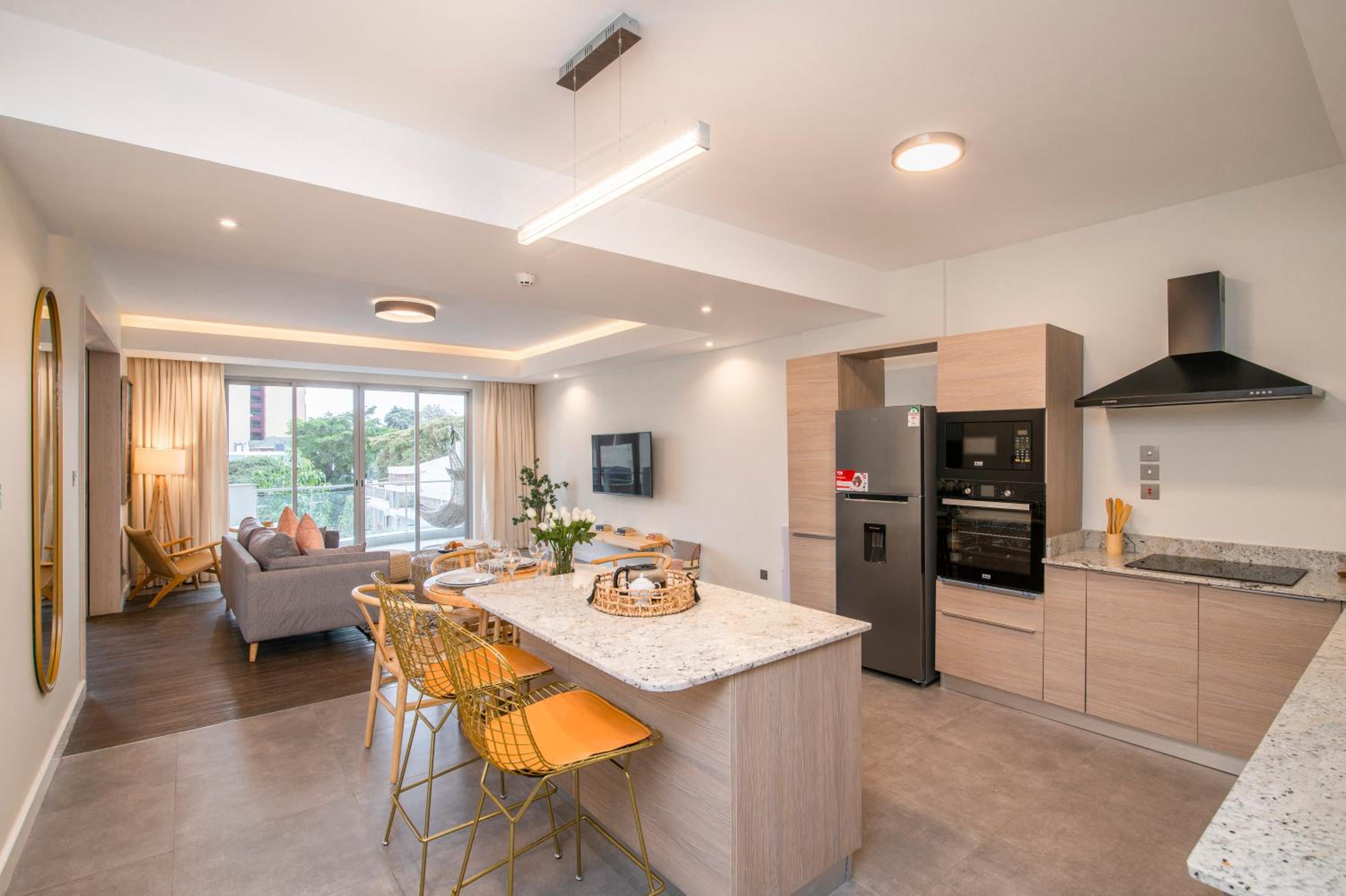 Capital M Sapphire Line 1 bed by YourHostNairobi view 5