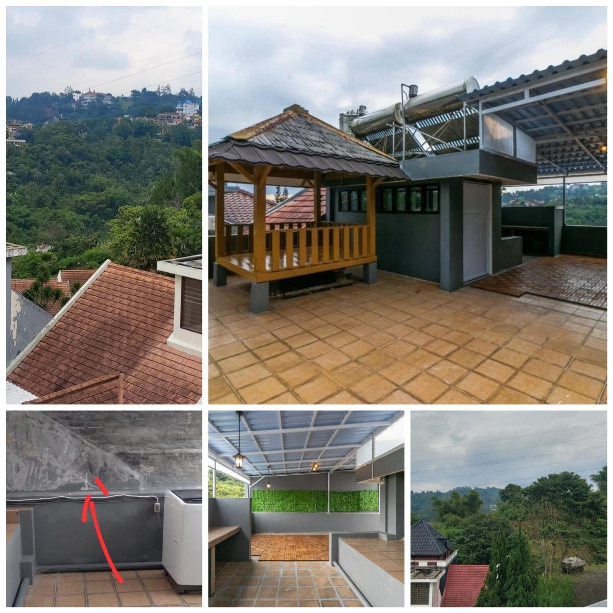 Vila Keluarga Syariah Mawar 82, Dago Resort 4BR dengan Privat Pool BBQ dan Rooftop