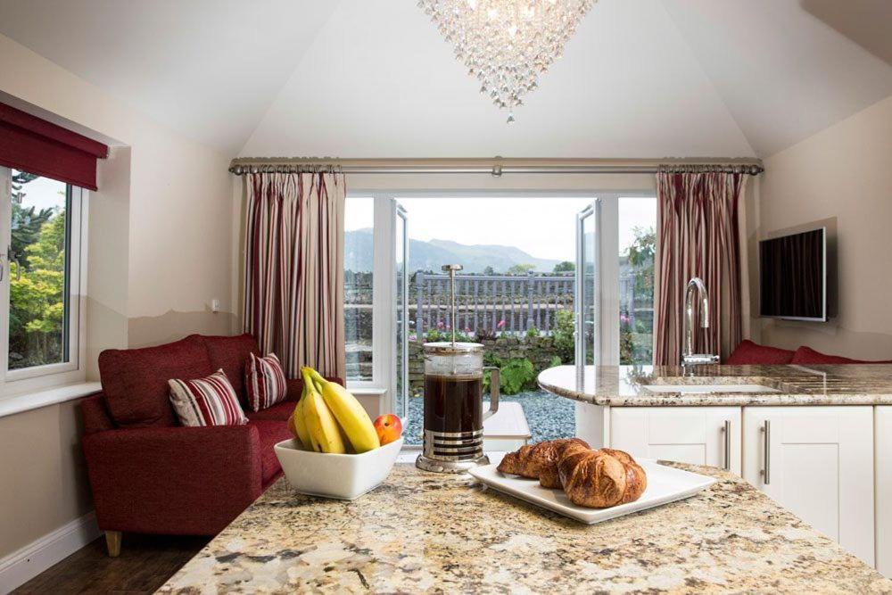 River Cottage, Keswick luxurious cottage with garden overlooking the River Greta view 5