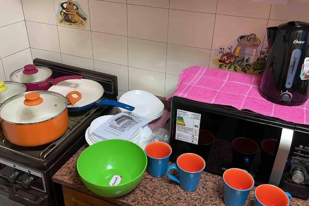 Departamento 100% equipado y excelente ubicación