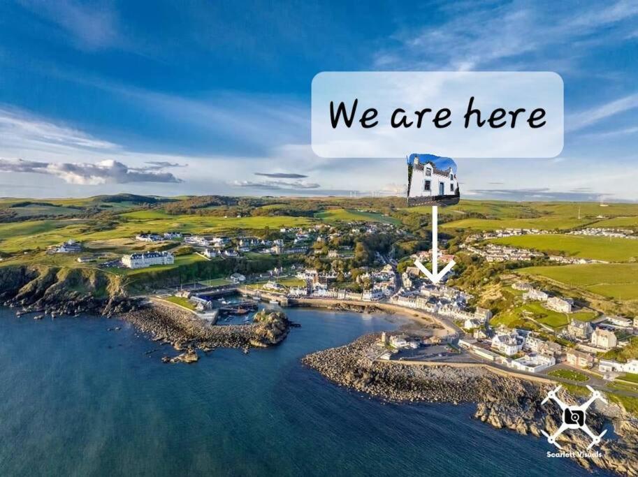 The Portpatrick Pad - A cosy 3 bed cottage, w. sea views & garden office view 2
