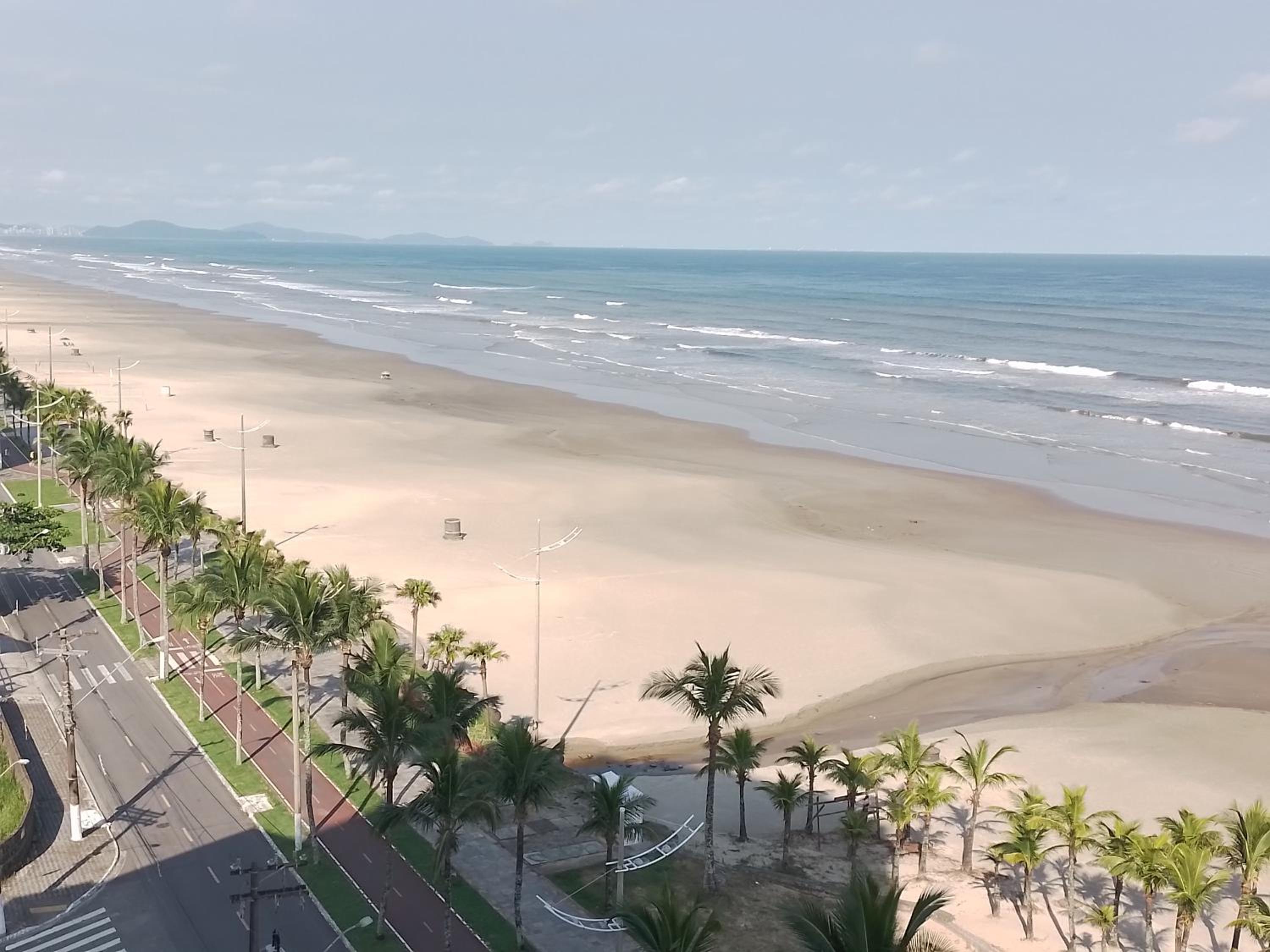 Apartamento Praia Grande Novo Frente Mar Pé na Areia