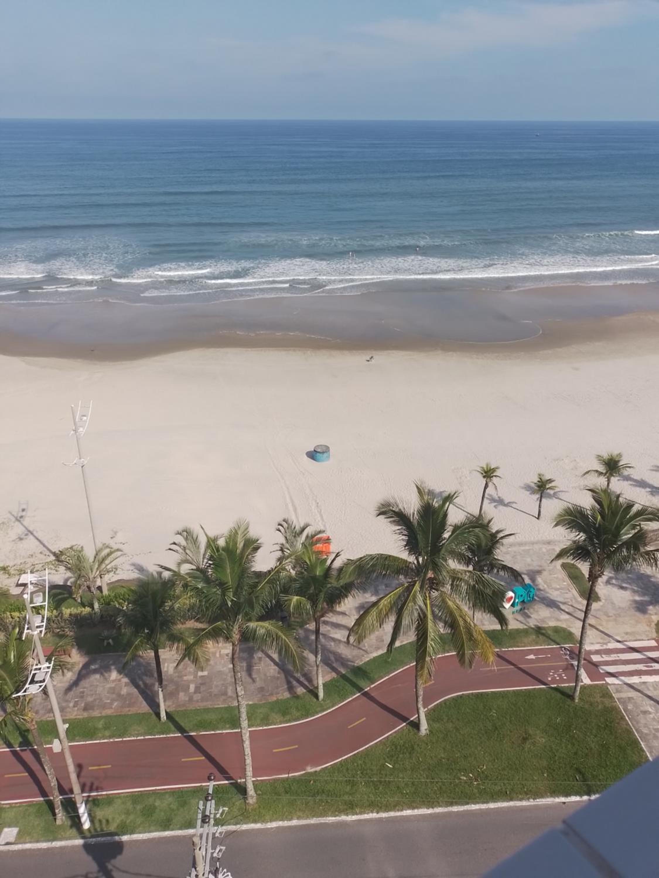 Apartamento Praia Grande Novo Frente Mar Pé na Areia