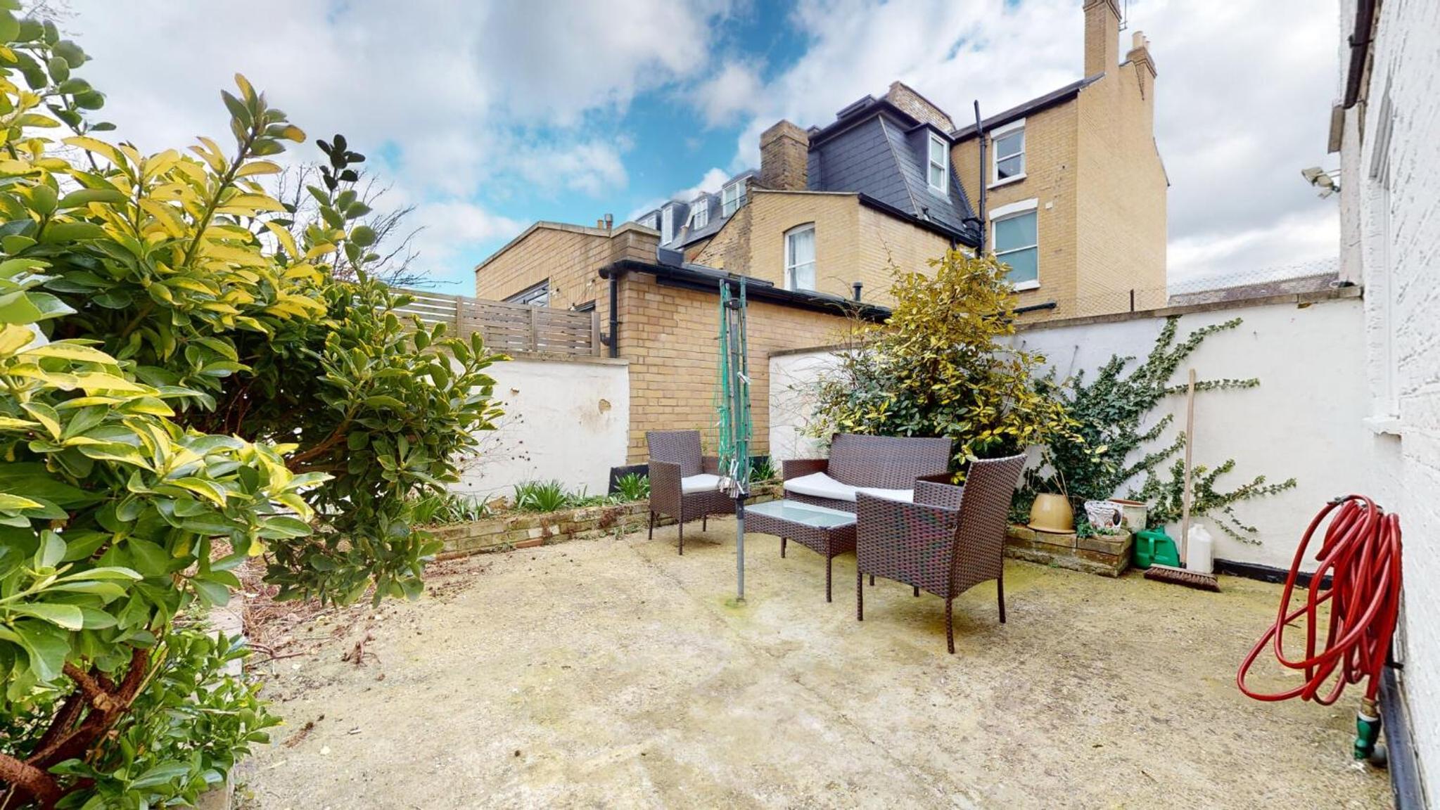 outdoor bbq area