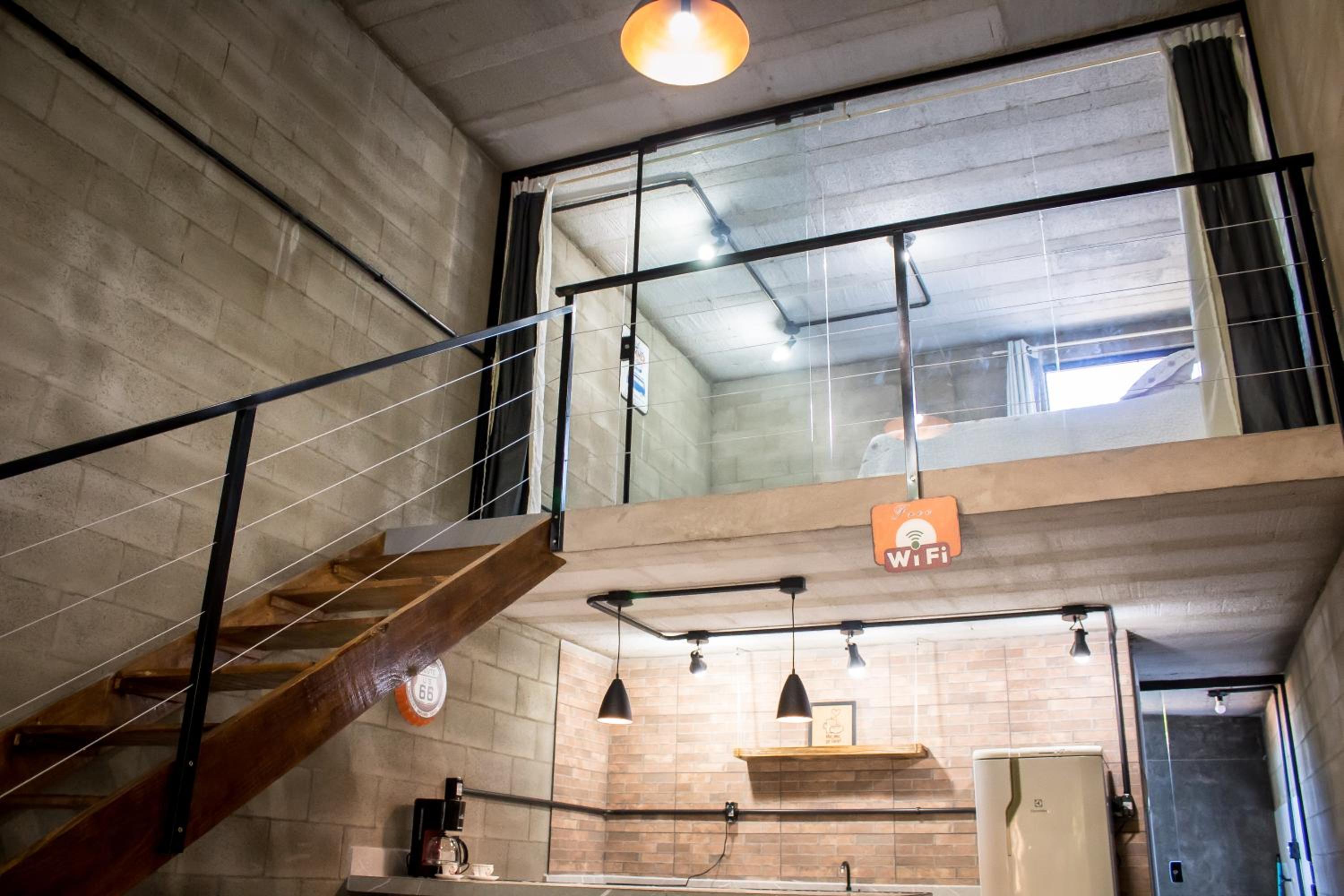 Loft com vista para mata!