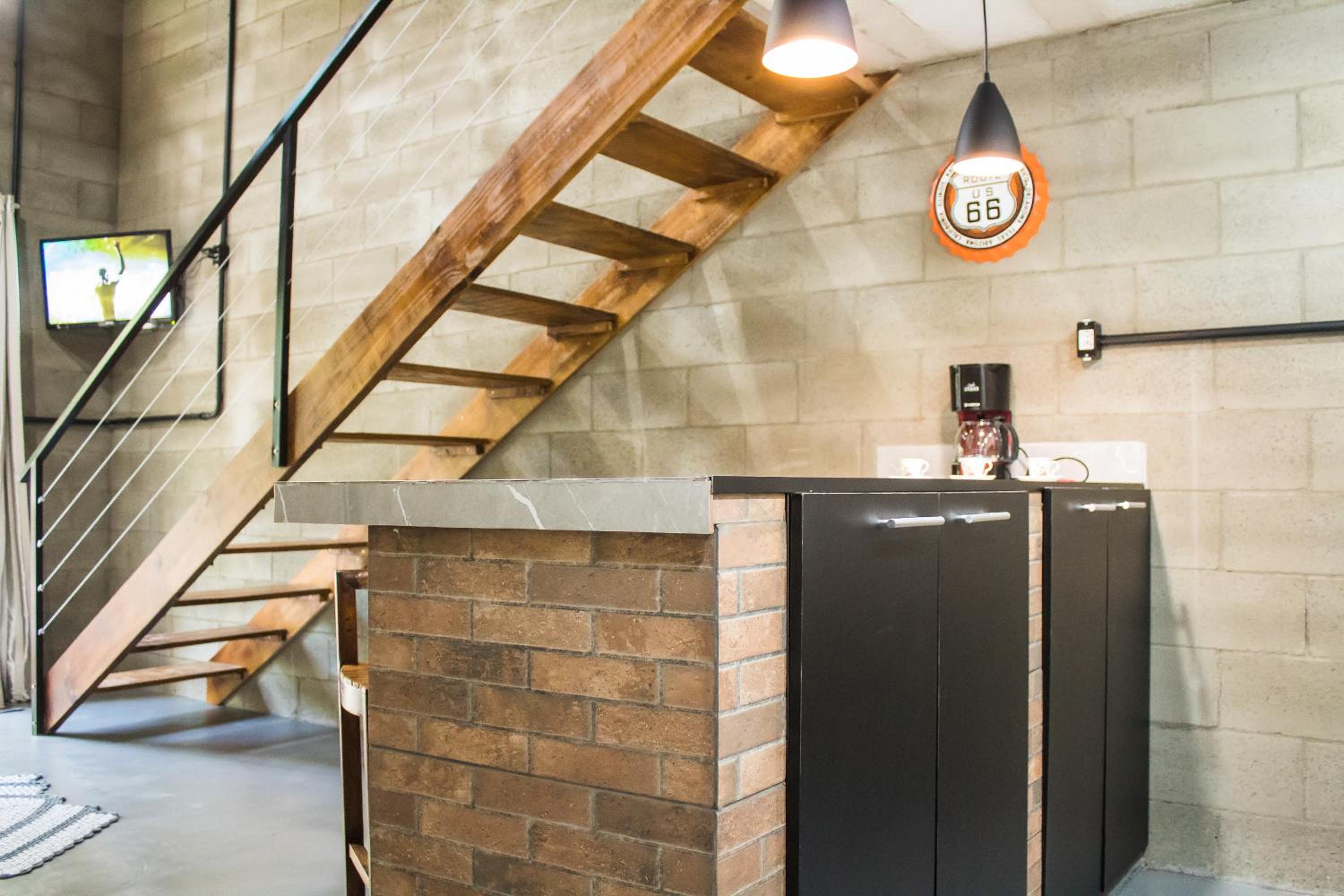 Loft com vista para mata!