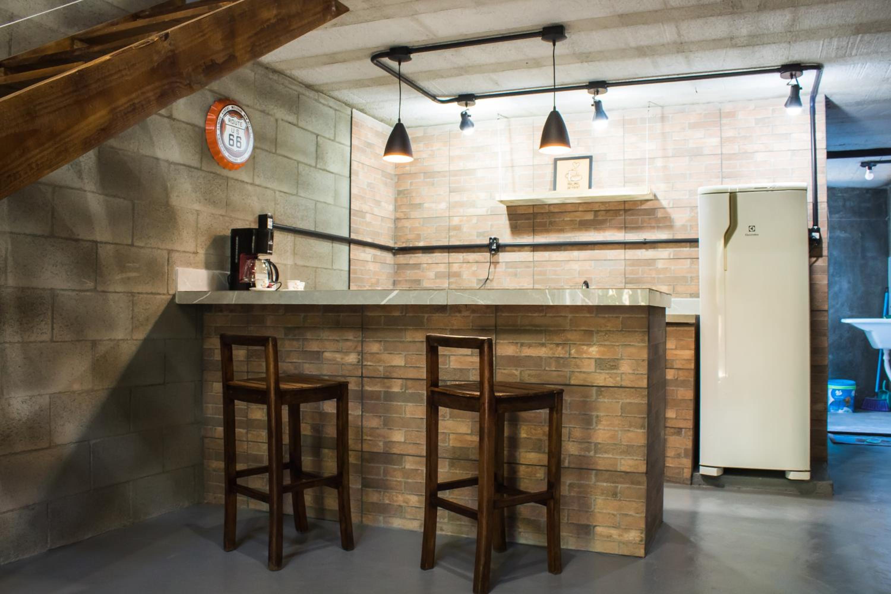 Loft com vista para mata!