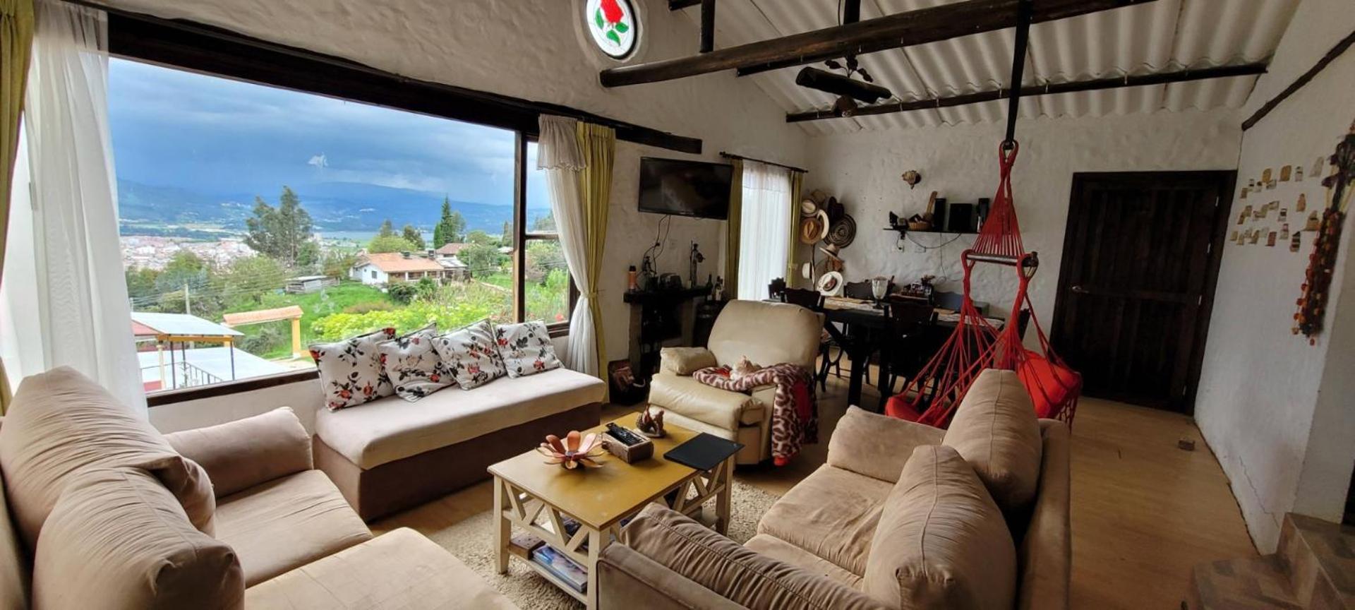 La Rosaleda - Hermosa finca, vista al lago, bosque privado y BBQ