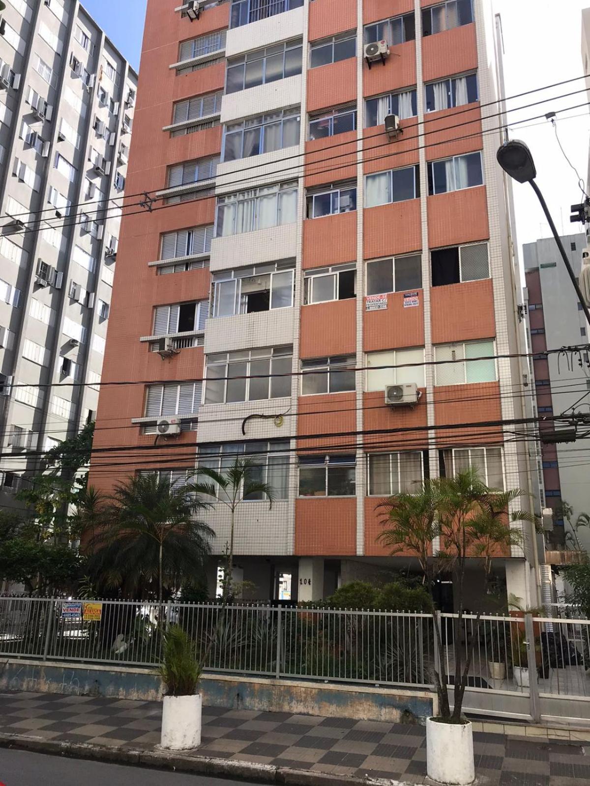 Apto aconchegante vista mar , tv, wifi e ar - Praia São Vicente