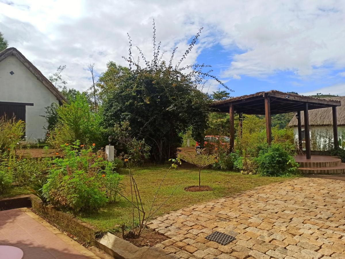 outdoor BBQ area