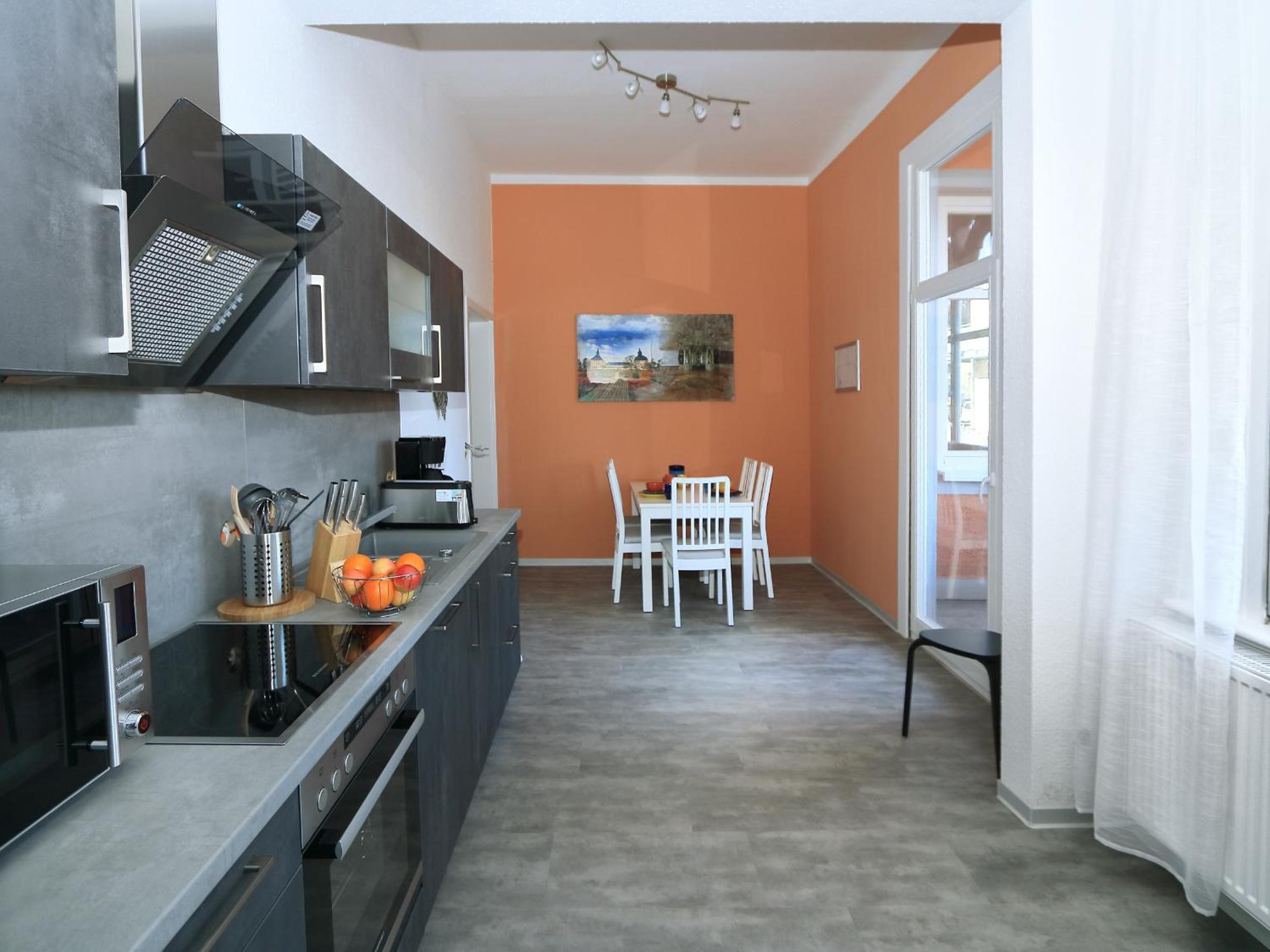 Moderne Ferienwohnung in alter Villa