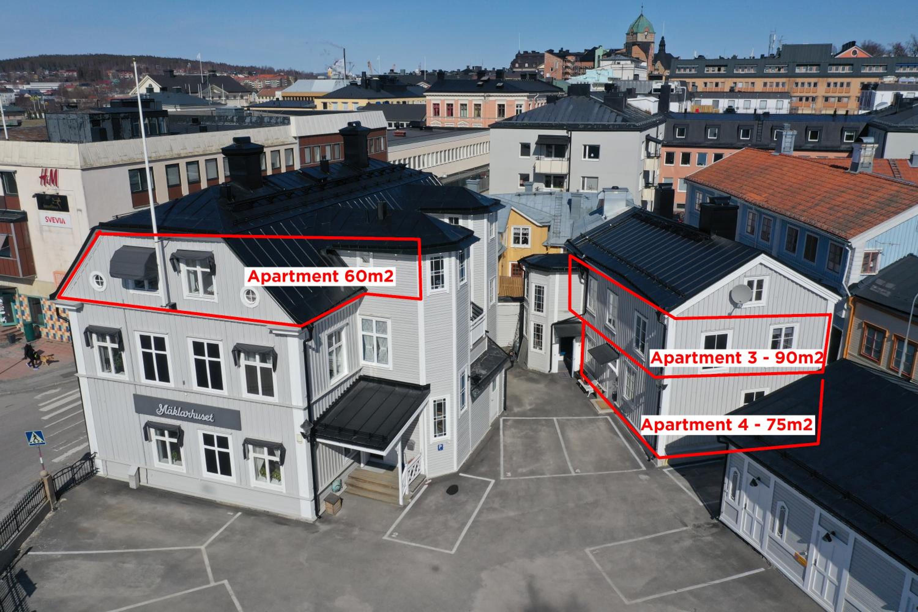 HernöRum Storgatan - Centrala lägenheter view 3