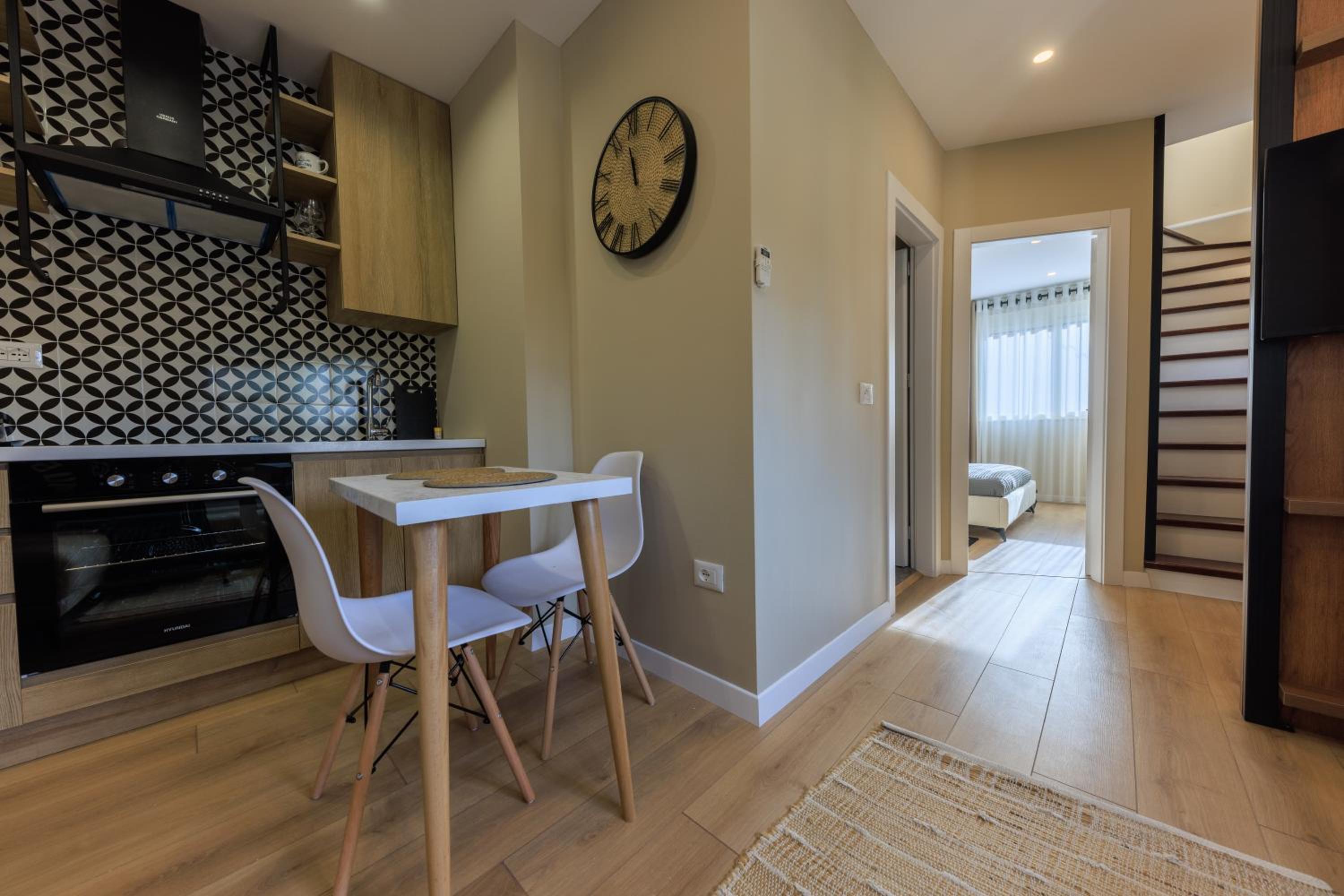 One-bedroom rooftop skyline central hidden gem in Tirana