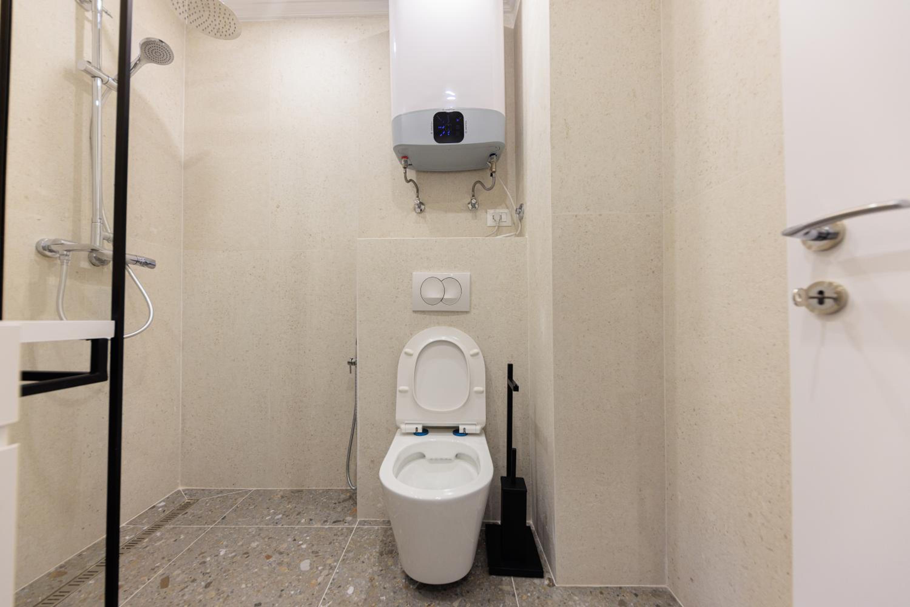 One-bedroom rooftop skyline central hidden gem in Tirana