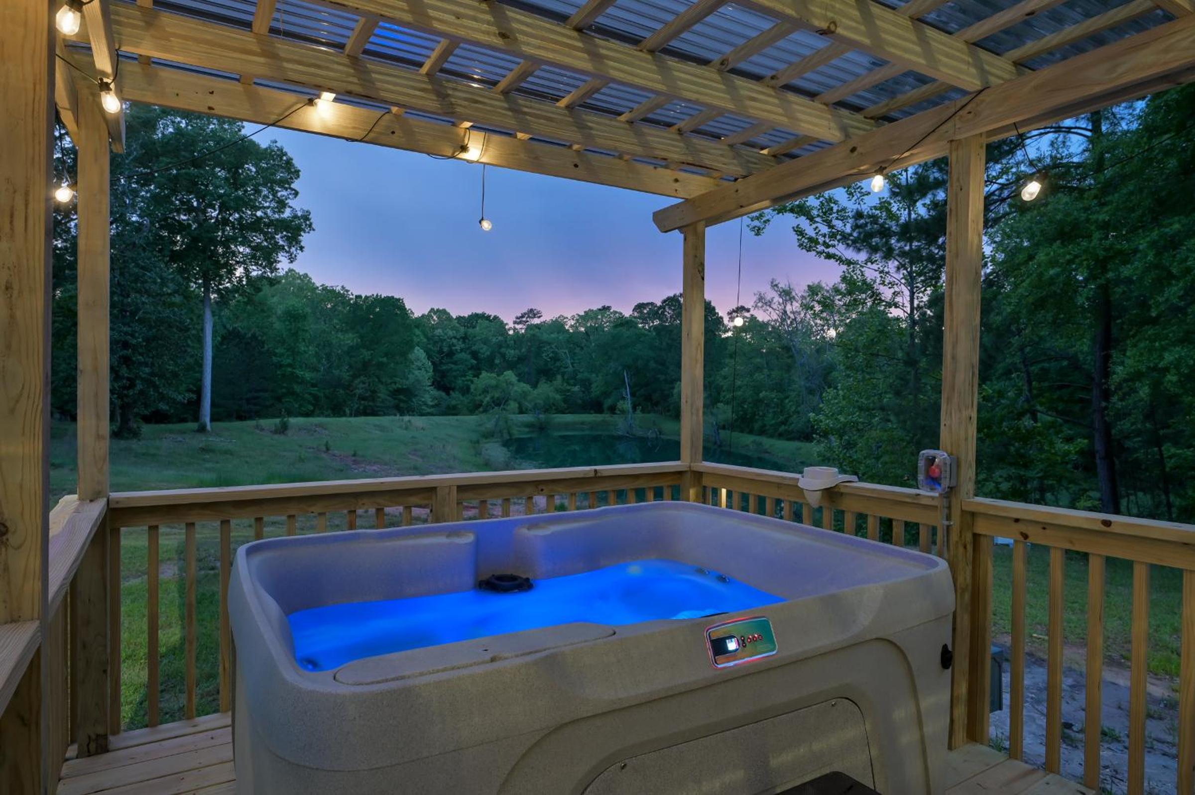 Private Luxury Glamping Geo Dome W Hot Tub