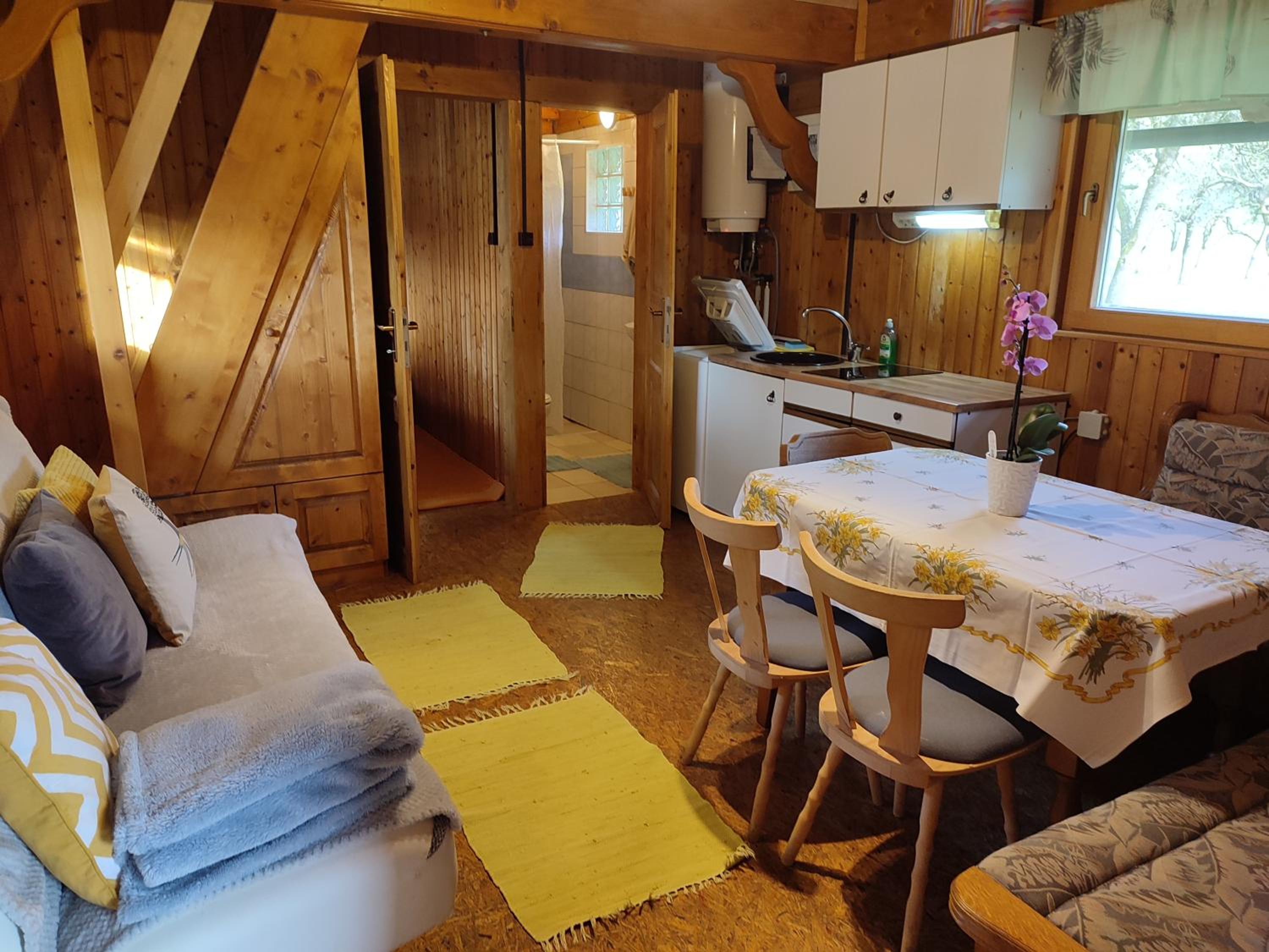 Beehive cabin on a farm view 5