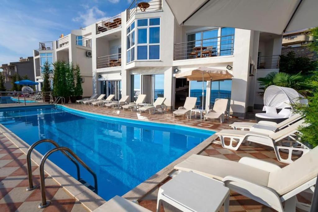 Seafront Villa with Private Pool in Dobra Voda, Montenegro photo 2