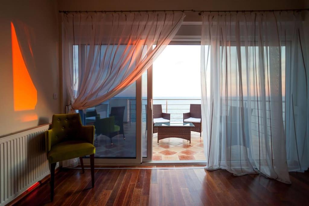 Seafront Villa with Private Pool in Dobra Voda, Montenegro