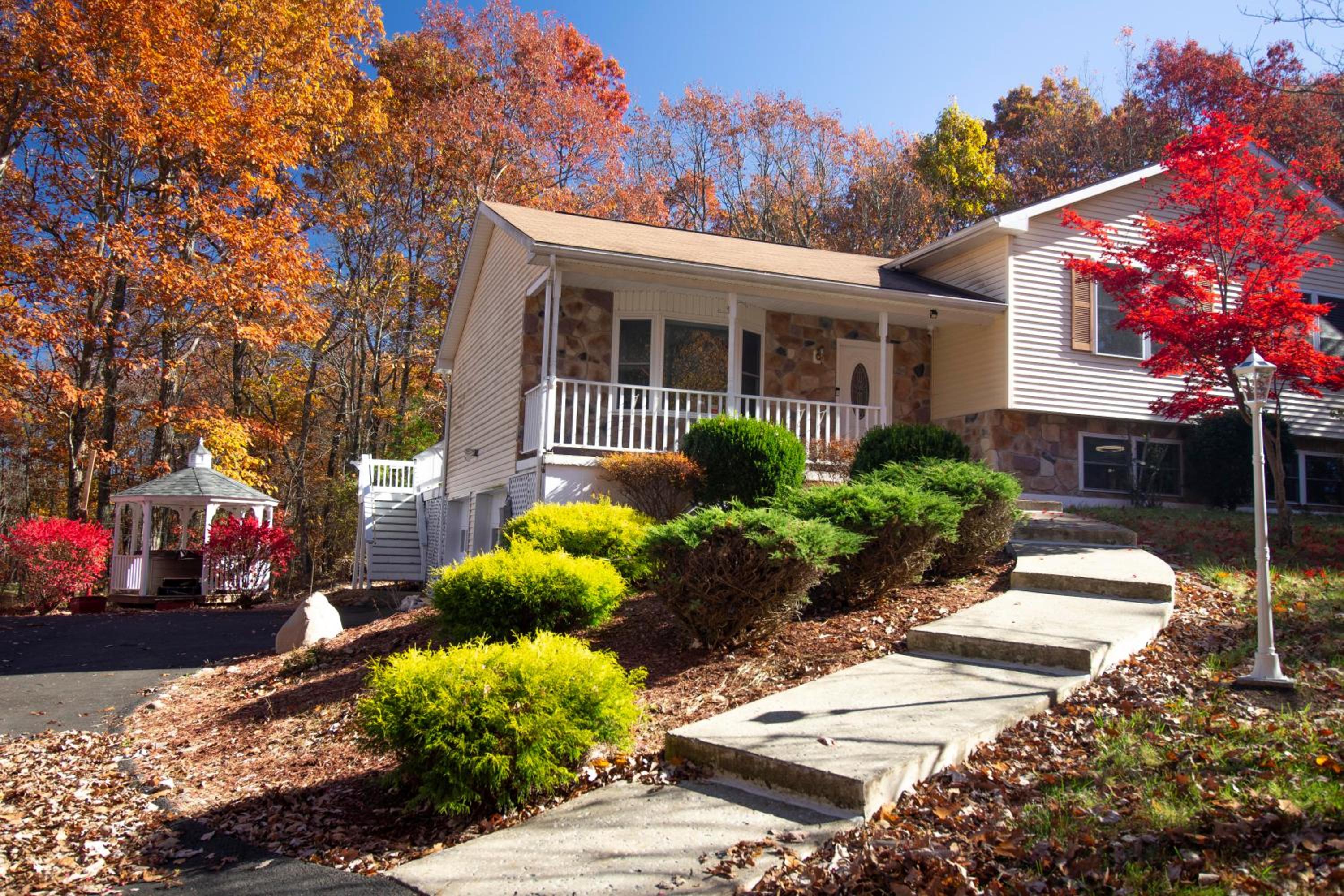 Stunning Poconos Villa- Hot Tub, Pool, Game Room, BBQ & more view 5