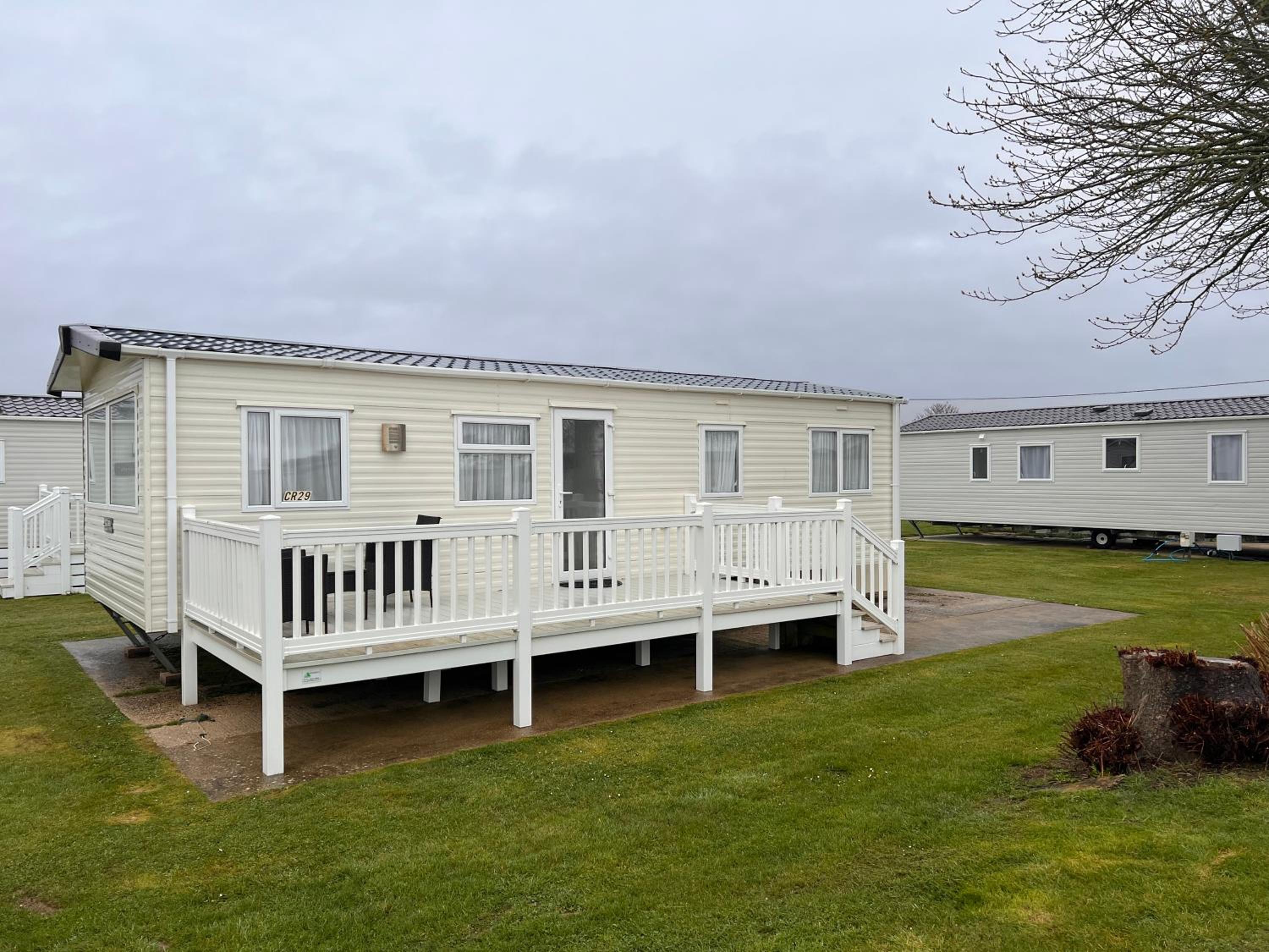 Caravan by the sea,2 bed, sleeps 4,Dorset coast in New Forest On site entertainment and leisure complex available for extra view 4
