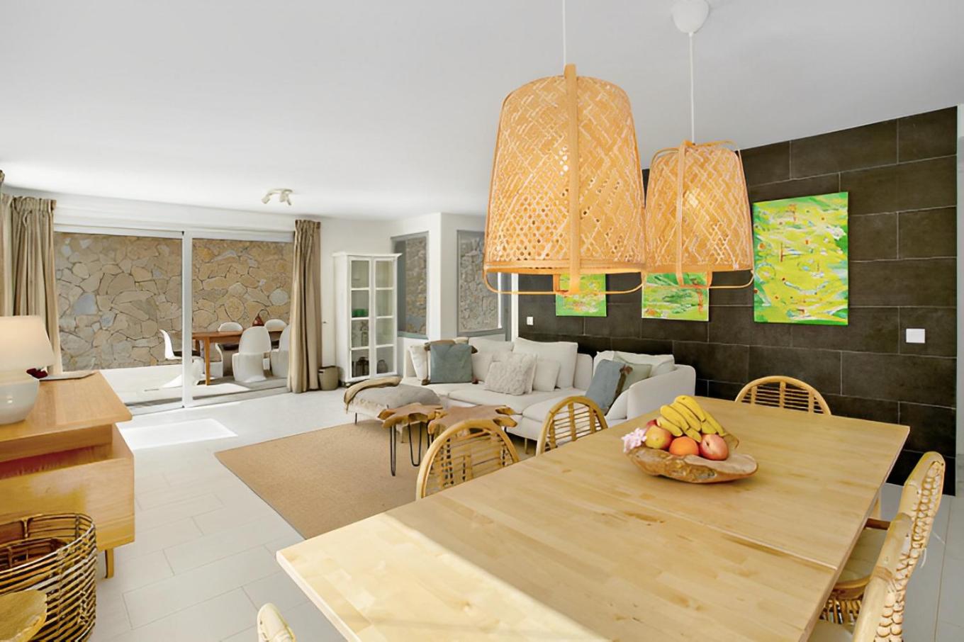 Luxury Boho Villa with Heated Pool, Rooftop and Panoramic Sea View in Amadores