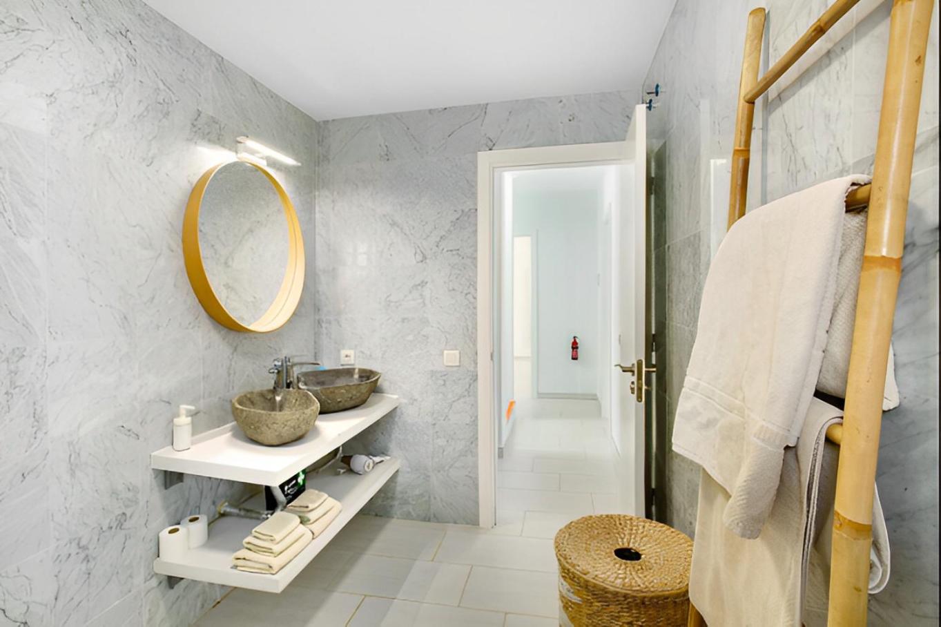 Luxury Boho Villa with Heated Pool, Rooftop and Panoramic Sea View in Amadores