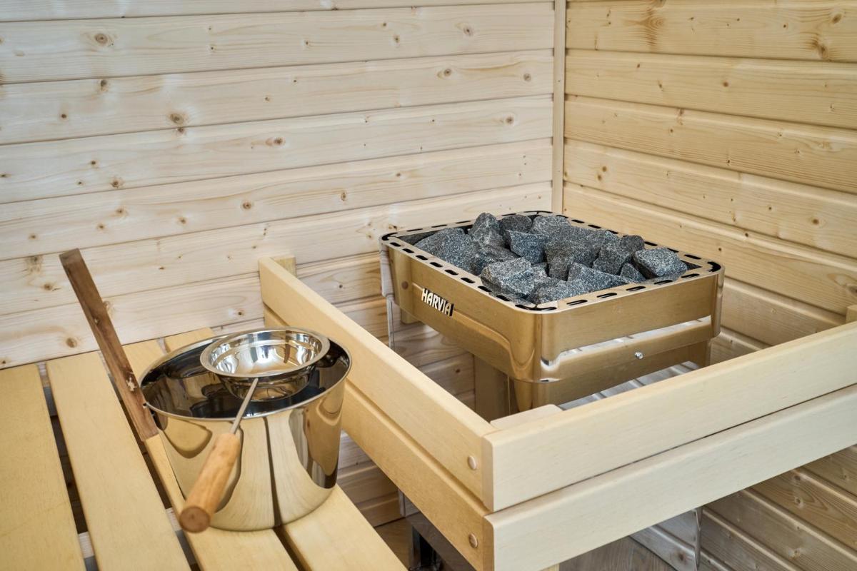 outdoor BBQ area