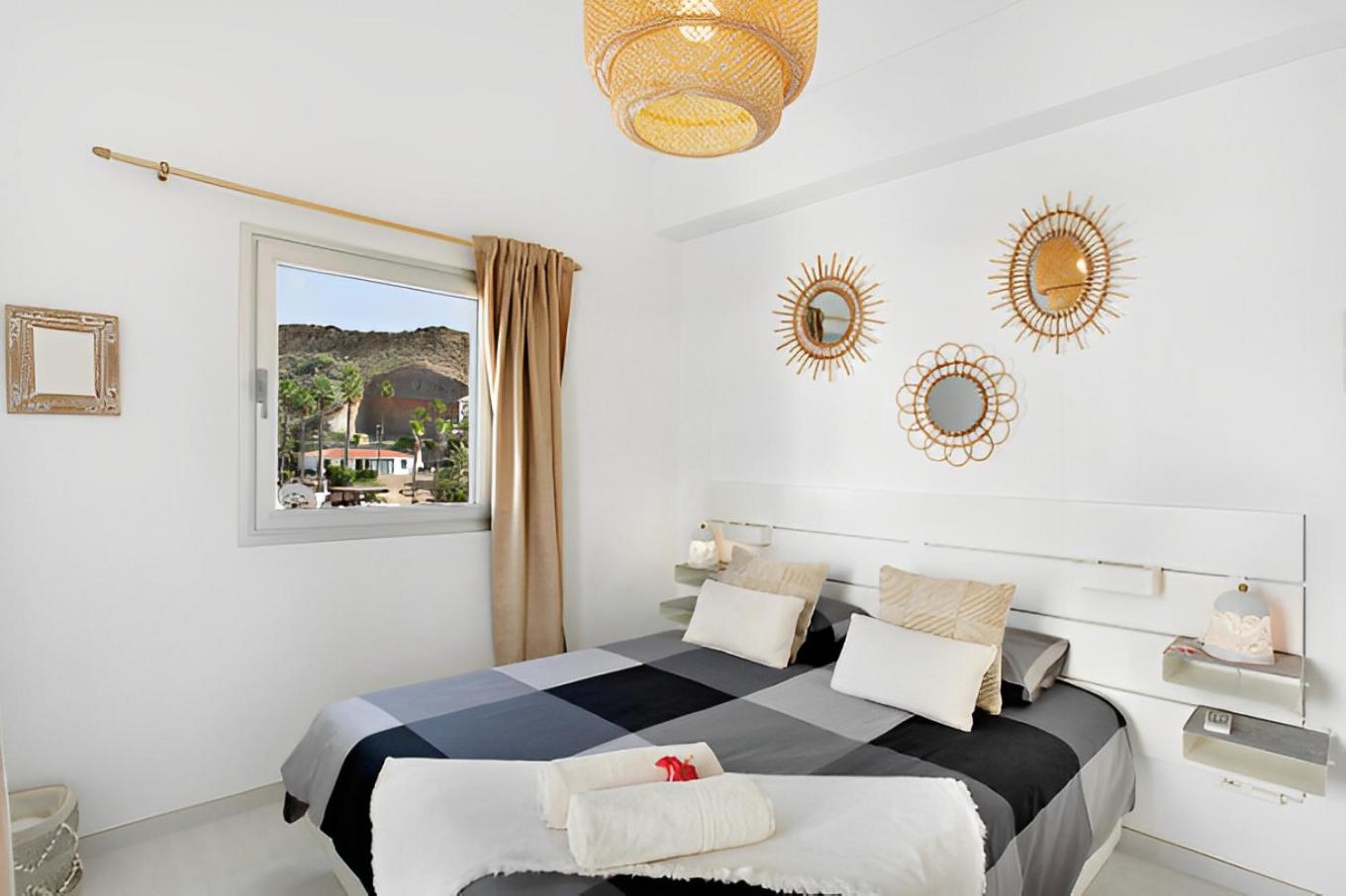 Luxury Boho Villa with Heated Pool, Rooftop and Panoramic Sea View in Amadores