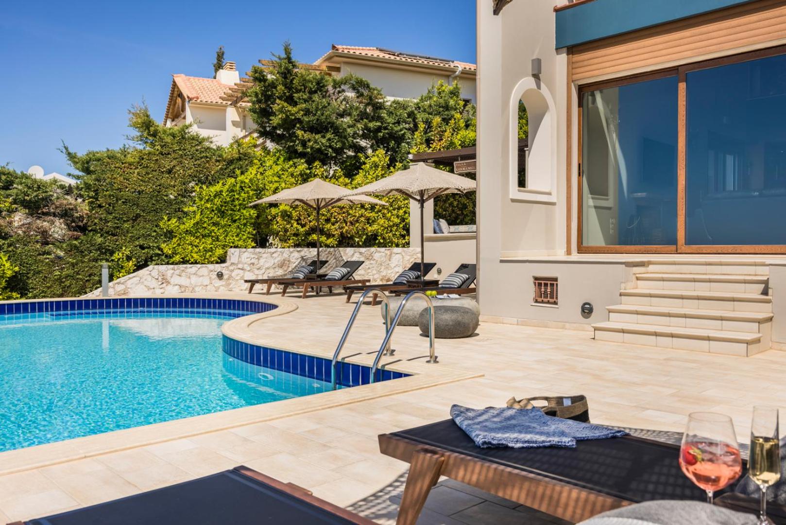 Luxury Villa Karmaniolos Fiskardo Kefalonia view 5