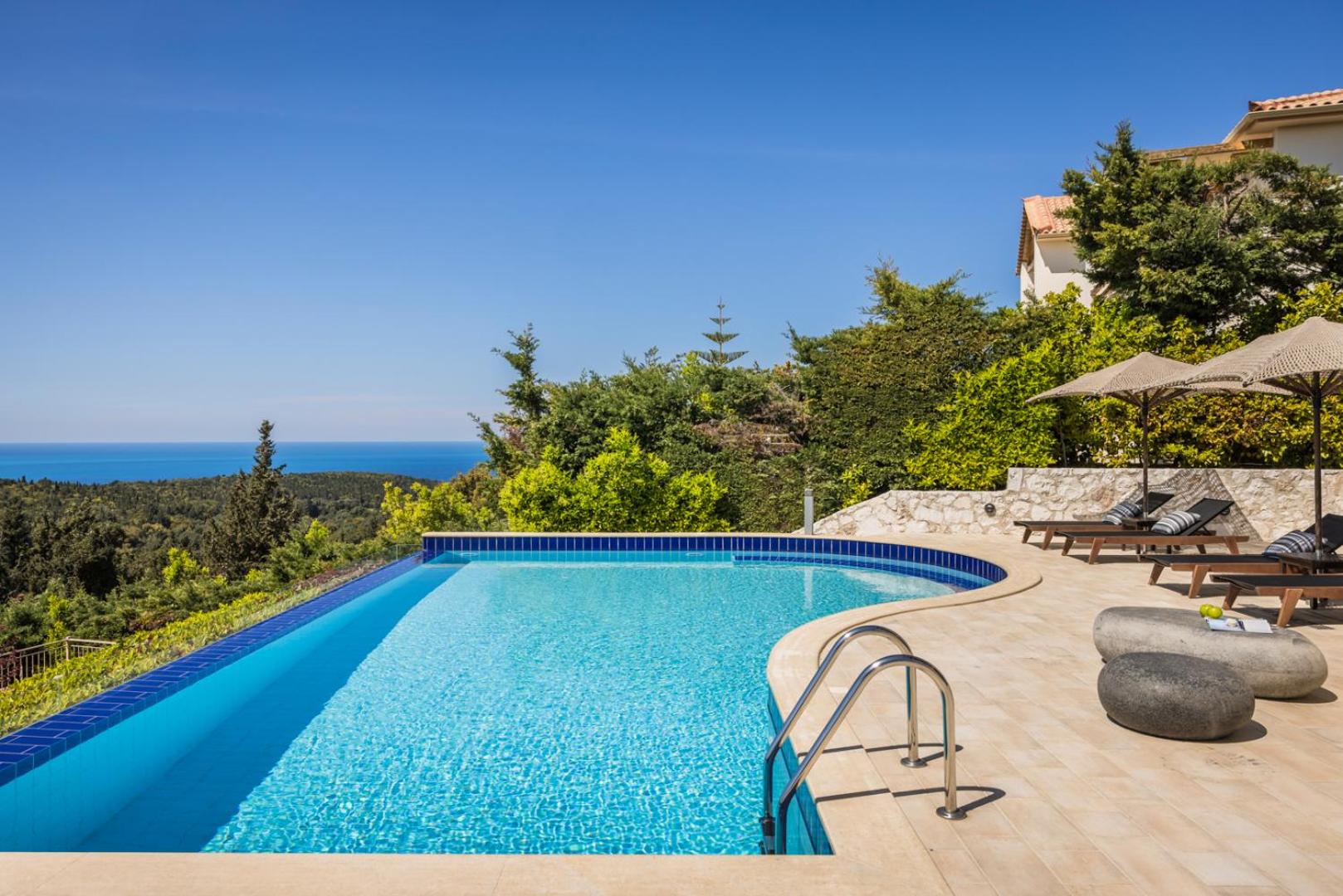 Luxury Villa Karmaniolos Fiskardo Kefalonia view 3