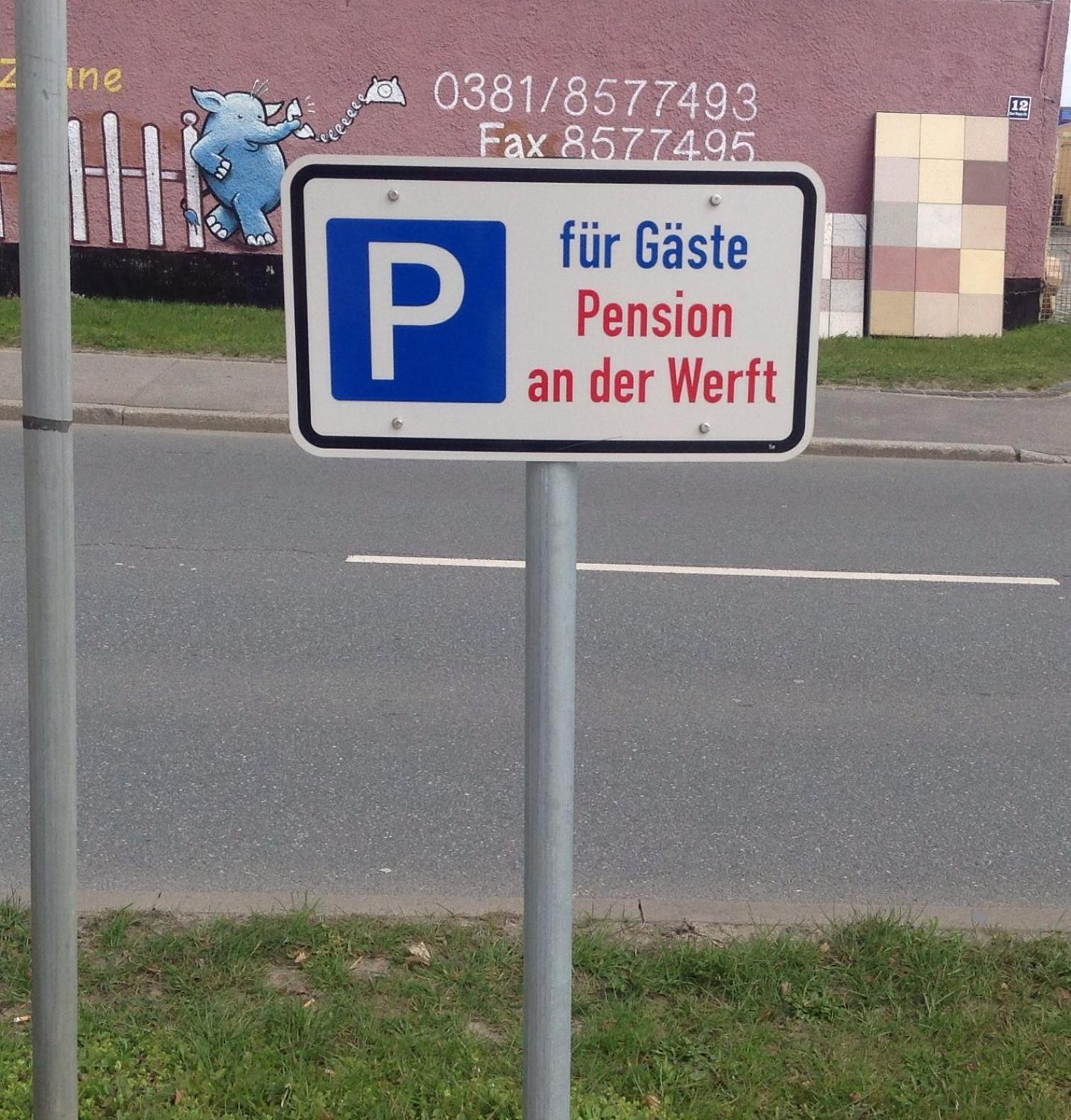 Pension an der Werft