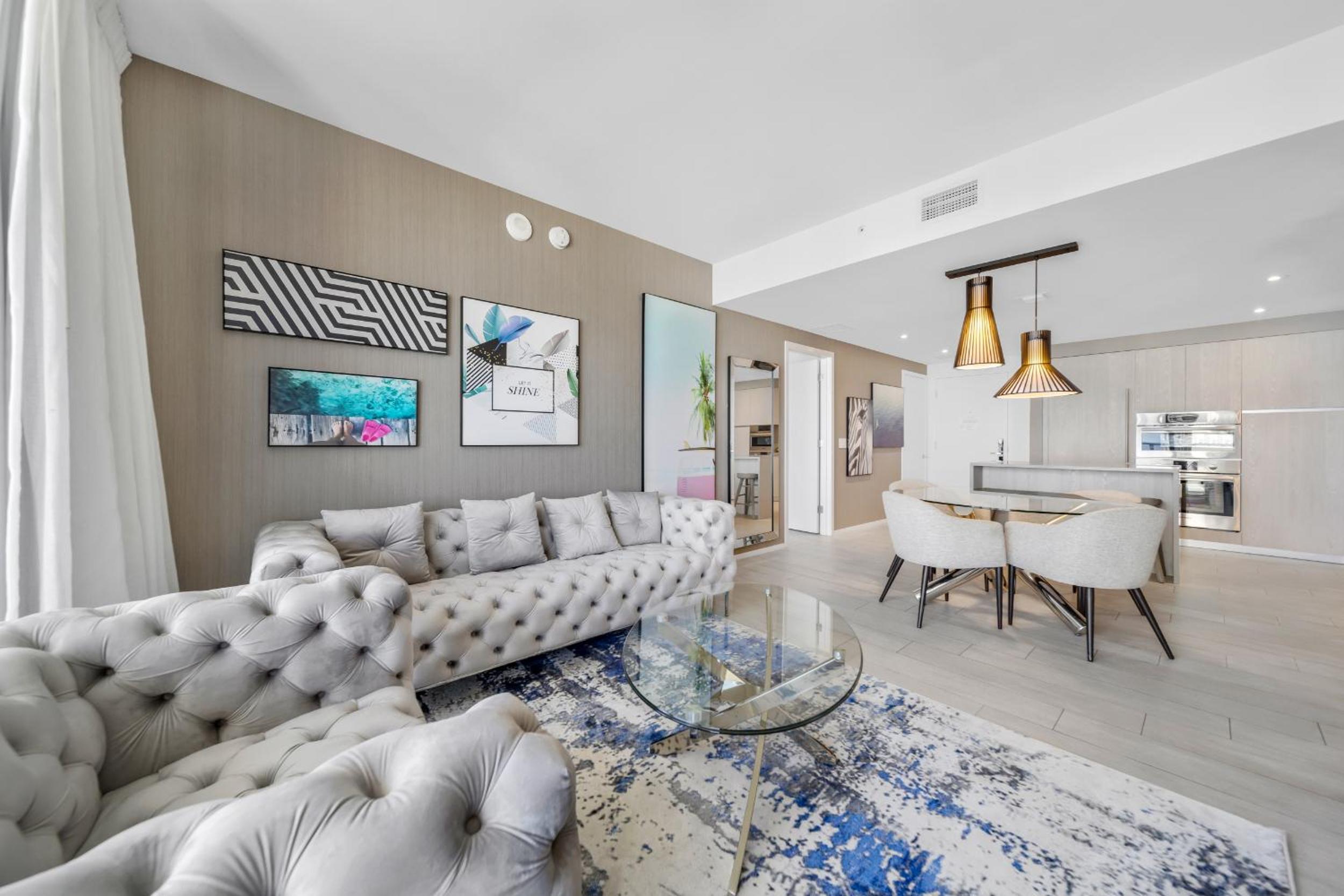 25 min to FIFA! Hyde Beach House - Gorgeous 2bdr Apt - Awesome view - Resort amenities - Rooftop pool - Hot tub -Tennis court - Near the ocean view 4