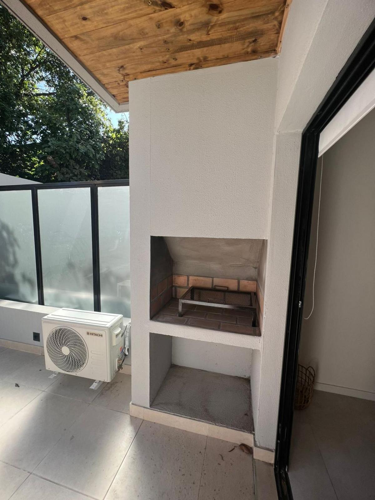 Departamento moderno con parrilla privada para 3