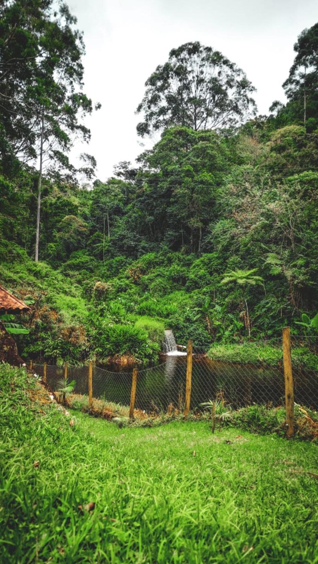 Chalé da Cachoeira - Cachoeira particular dentro da hospedagem
