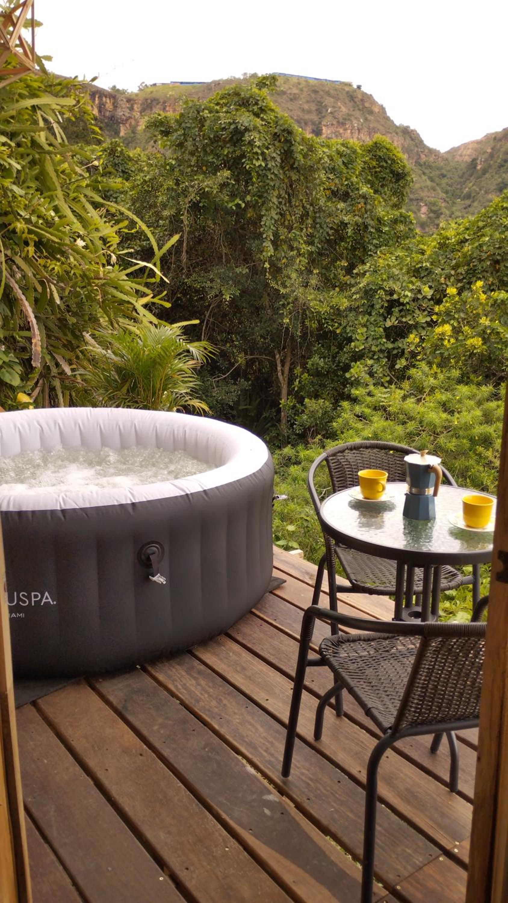 Domo Jacuzzi con vista al Cañón del Chicamocha