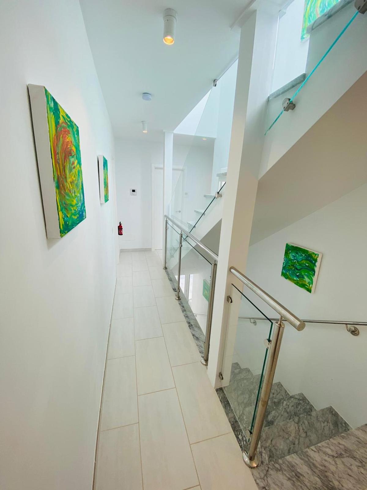 Luxury Boho Villa with Heated Pool, Rooftop and Panoramic Sea View in Amadores