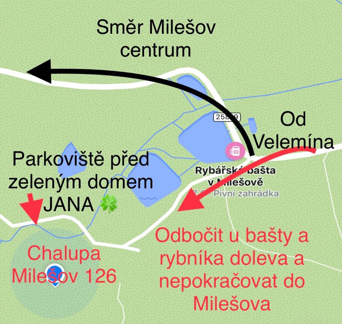 Chalupa pod Milesovkou