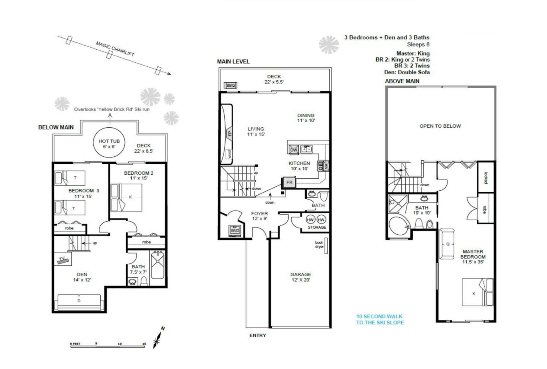 Pinnacle Ridge 37 - 10 Steps Away From The Ski Run, Private Hot Tub, Wood Fireplace