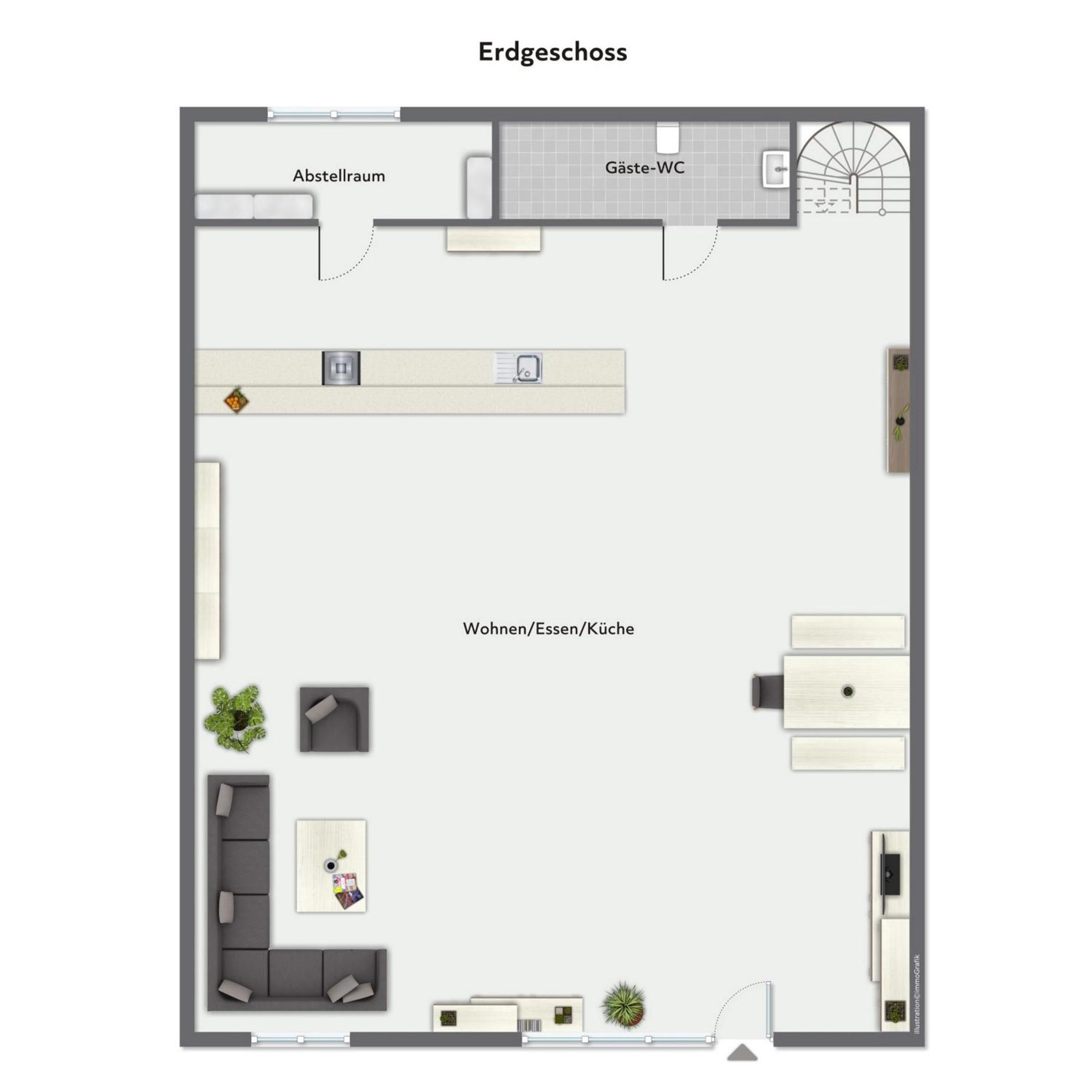 Landidyll Elmenhorst Wohnung 01