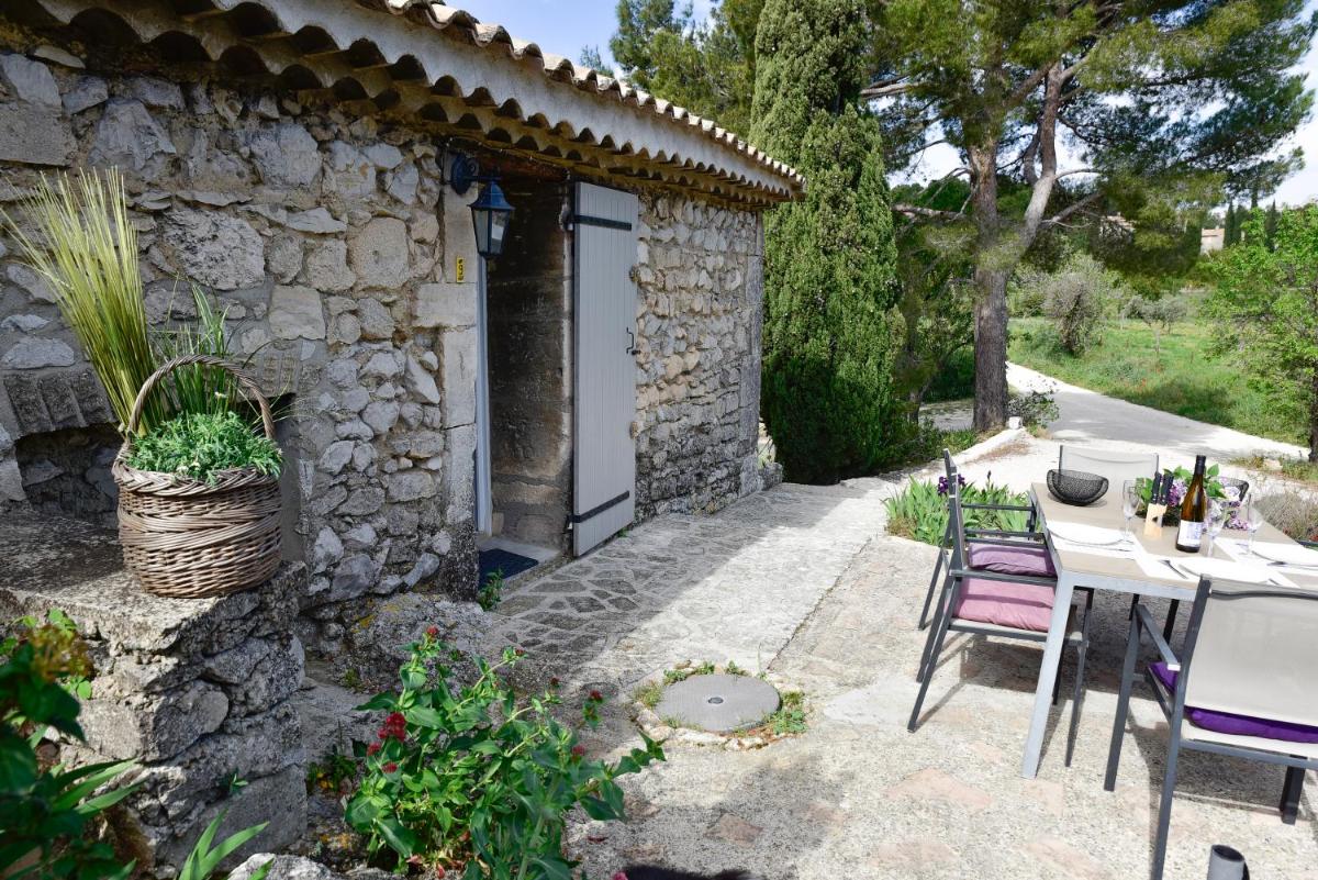 outdoor BBQ area