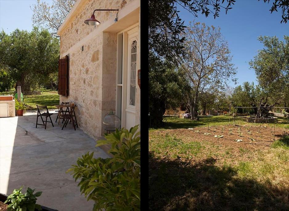 Cretan cottage of 1900 with beautiful olive yard