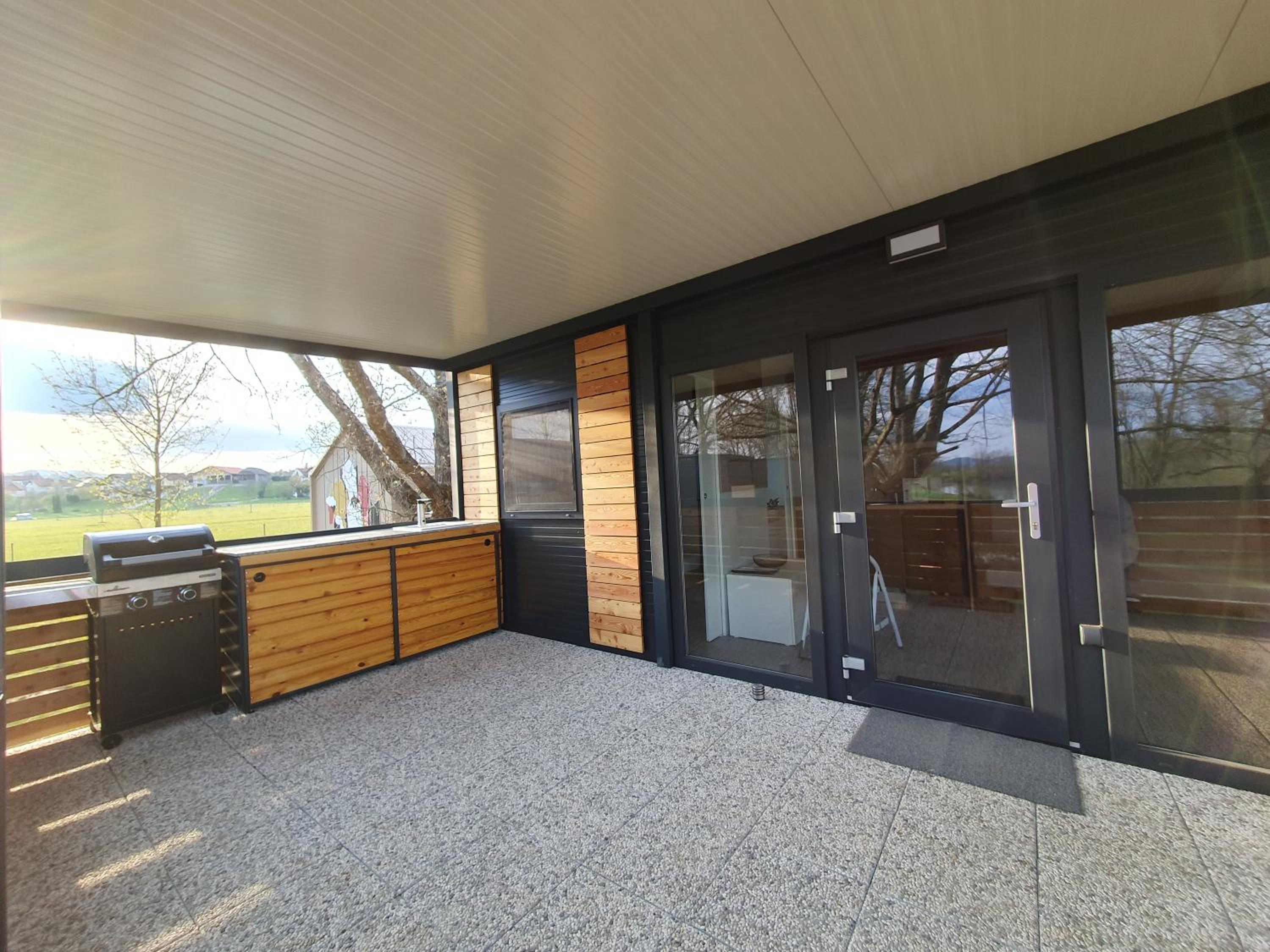 GM House, mobile house near Kolpa river view 2