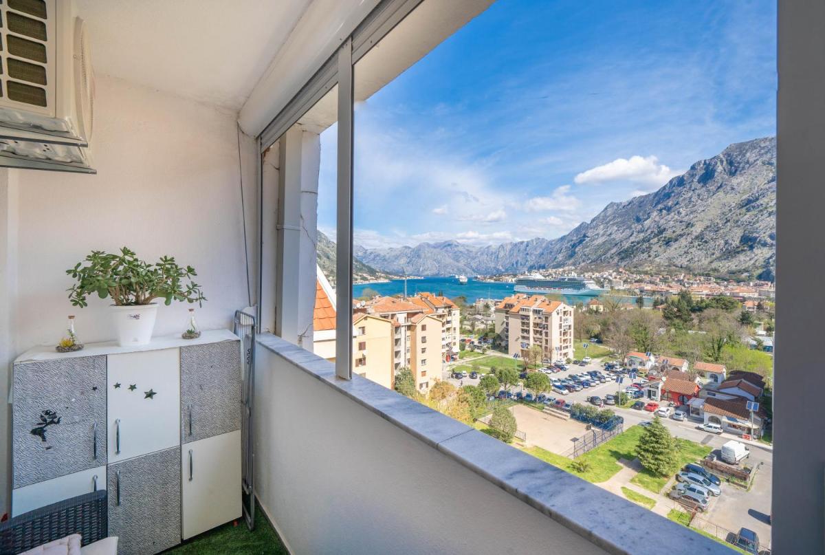 The view of Kotor - Sea & Old town view